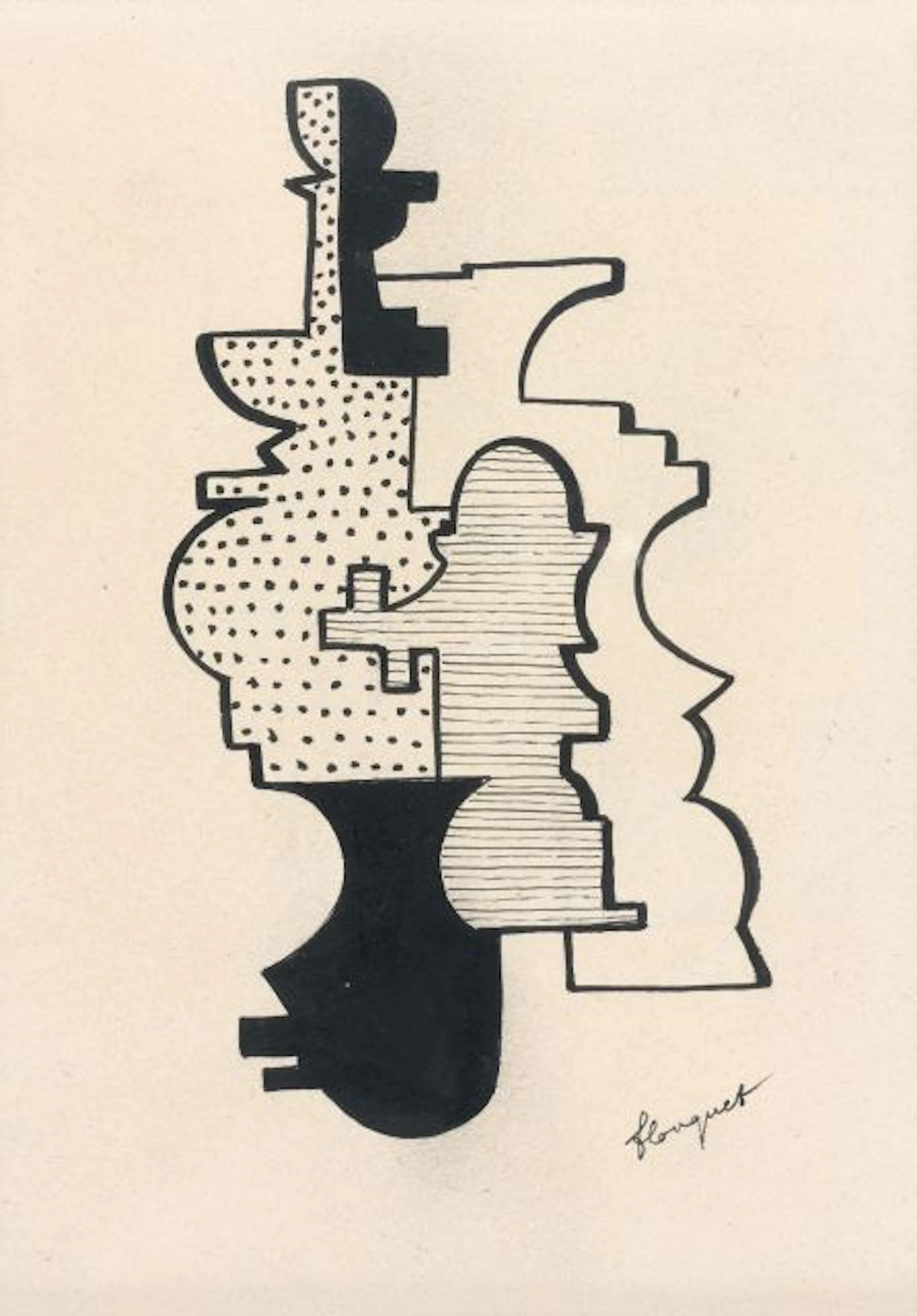 Pierre Louis FLOUQUET (Paris, 1900 - Dilbeek, 1967) COMPOSITION
