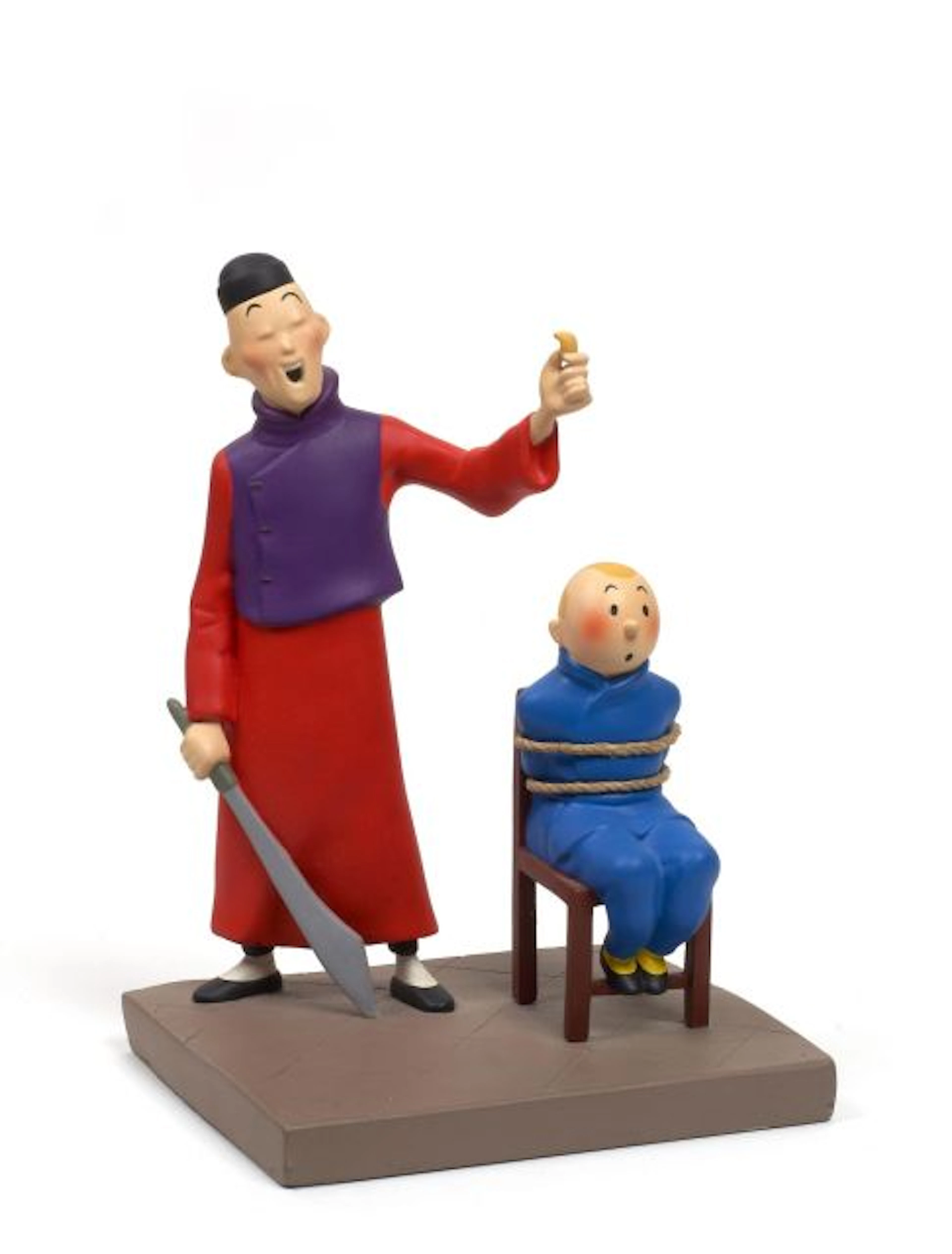 LE LOTUS BLEU DIDI ET TINTIN