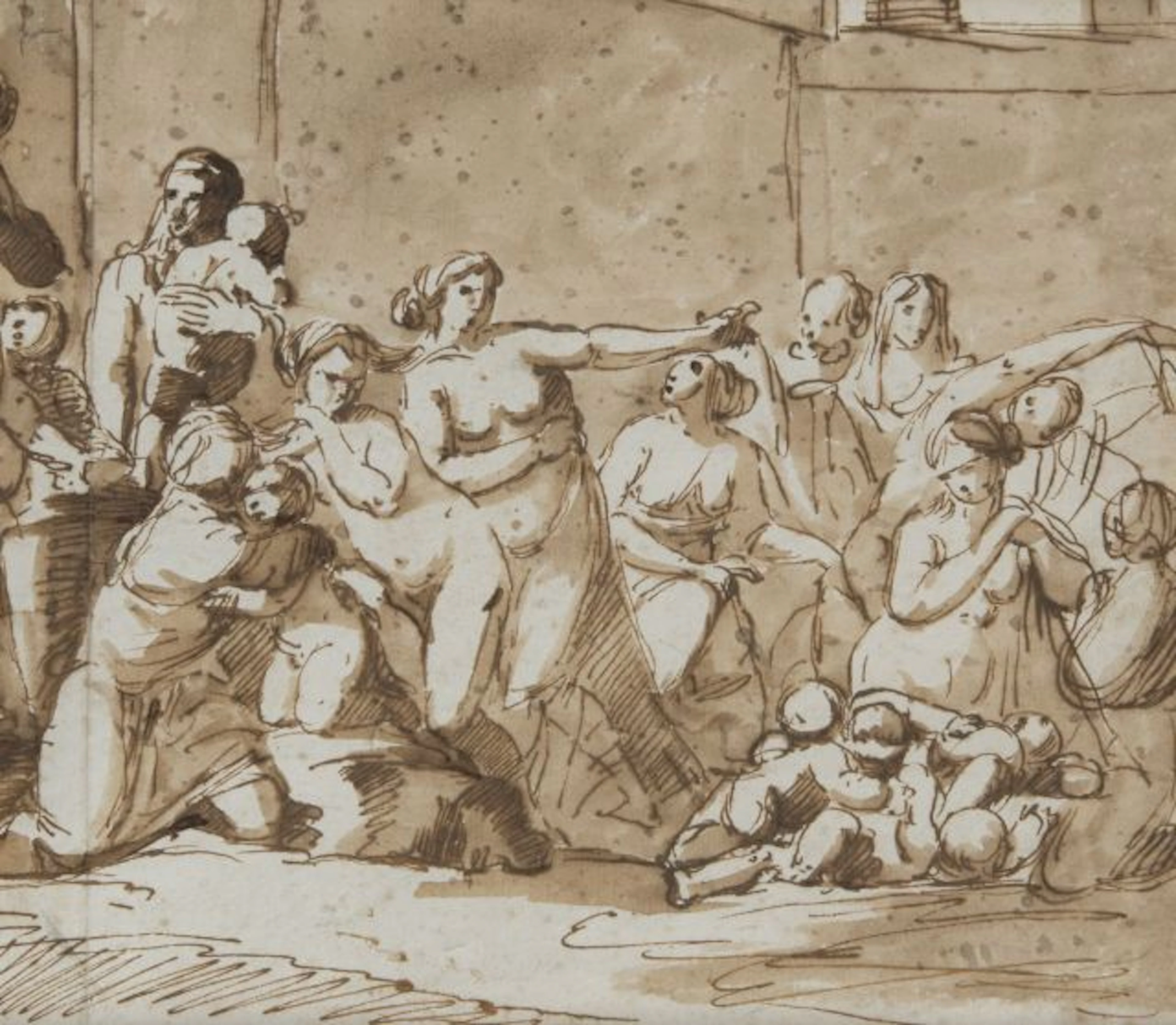 Ecole néoclassique italienne Le Massacre des innocents