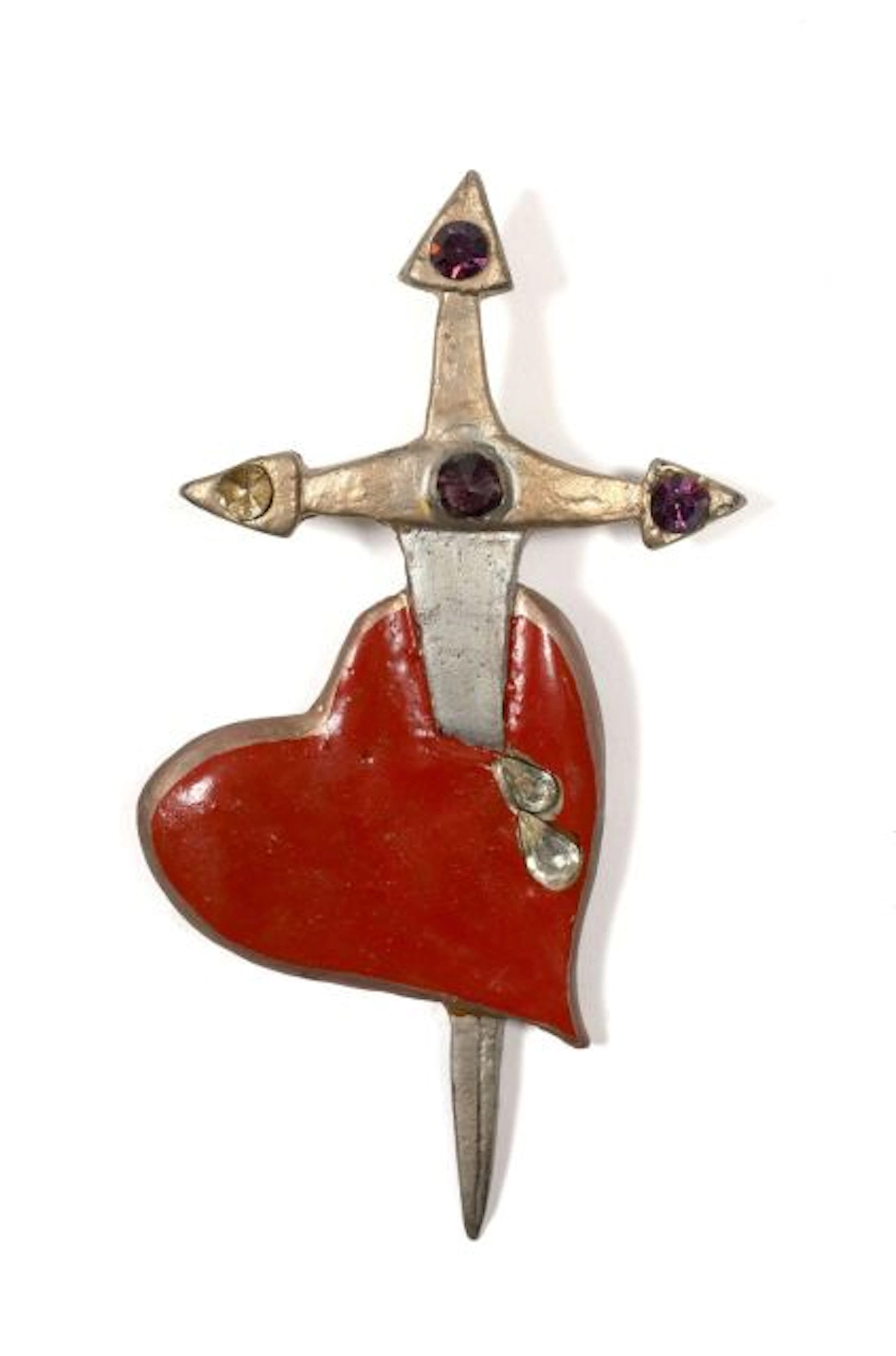 BILLYBOY* Broche "Heartbreaker", 1986