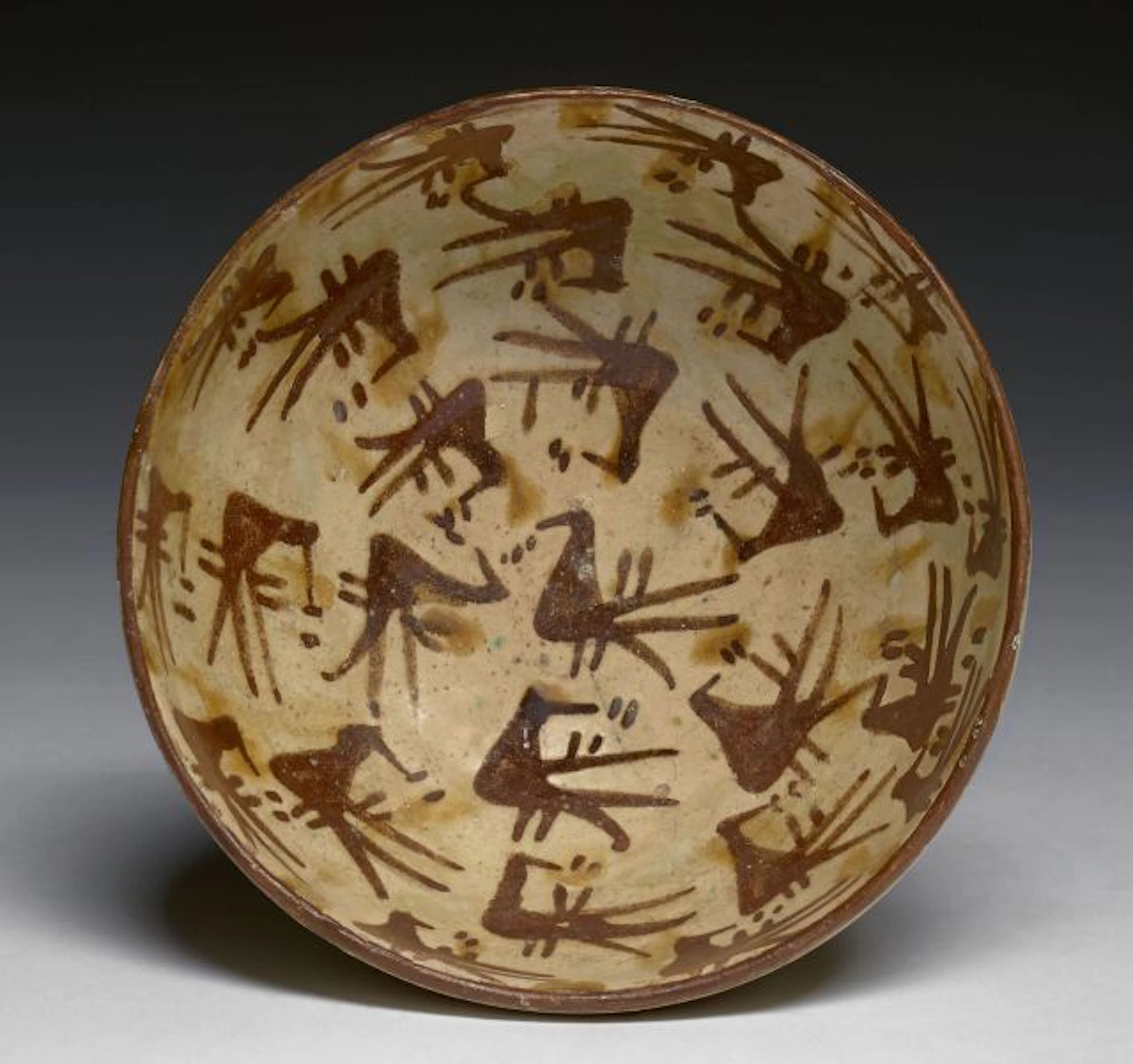 COUPE AUX OISEAUX, IRAN ORIENTAL, ART SAMANIDE, 10E SIÈCLE