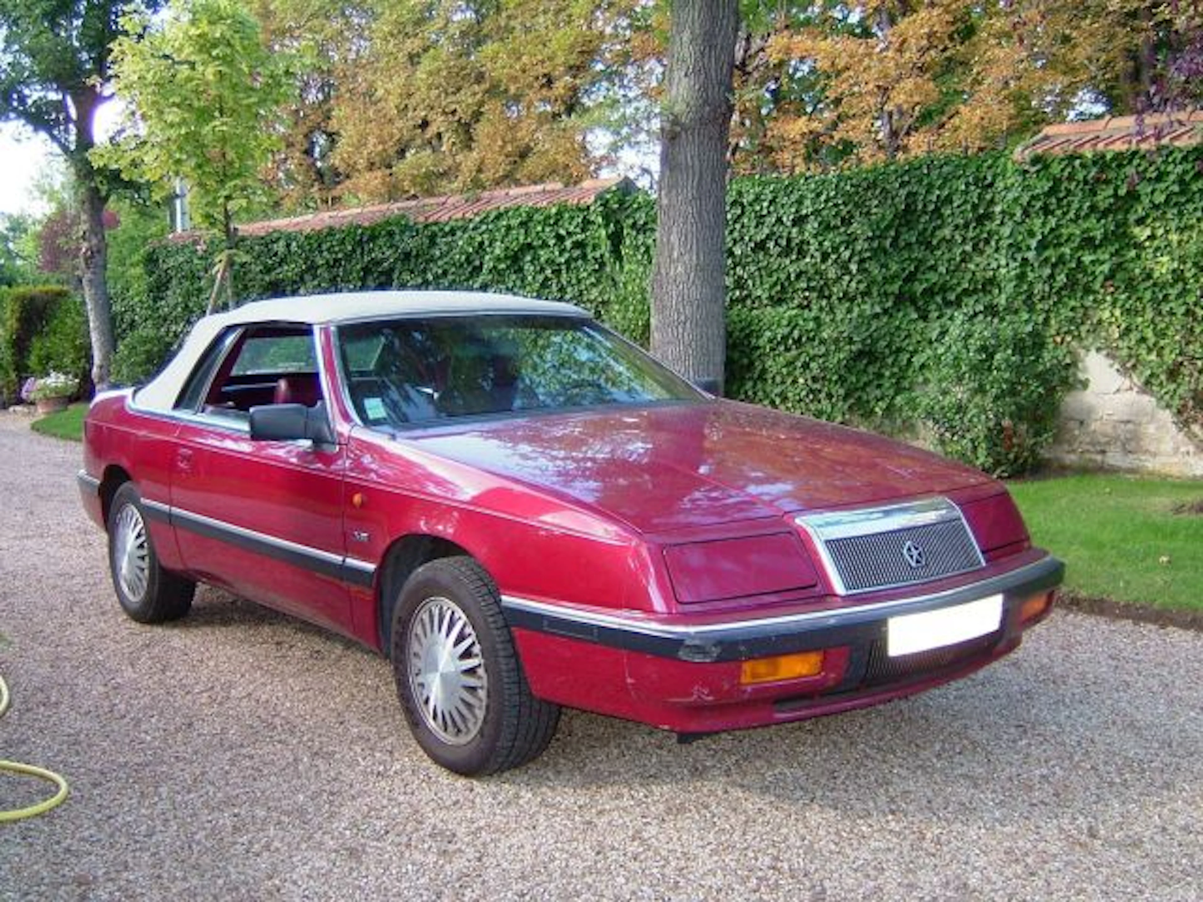 1990 Chrysler Le Baron cabriolet No reserve