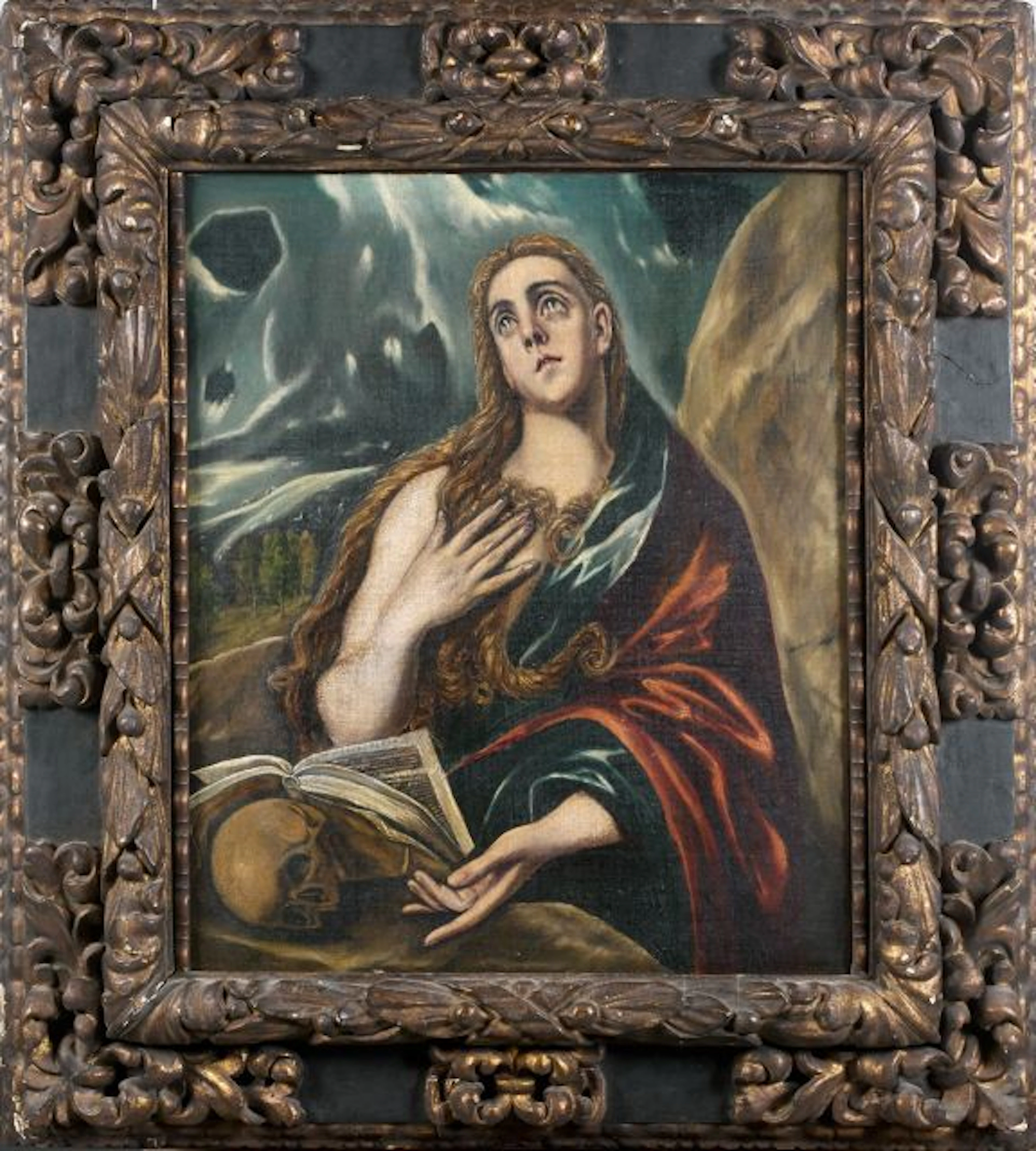 DANS LE GOUT DE DOMENIKOS THEOTOKOPOULOS, DIT LE GRECO LA MADELEINE PENITENTE