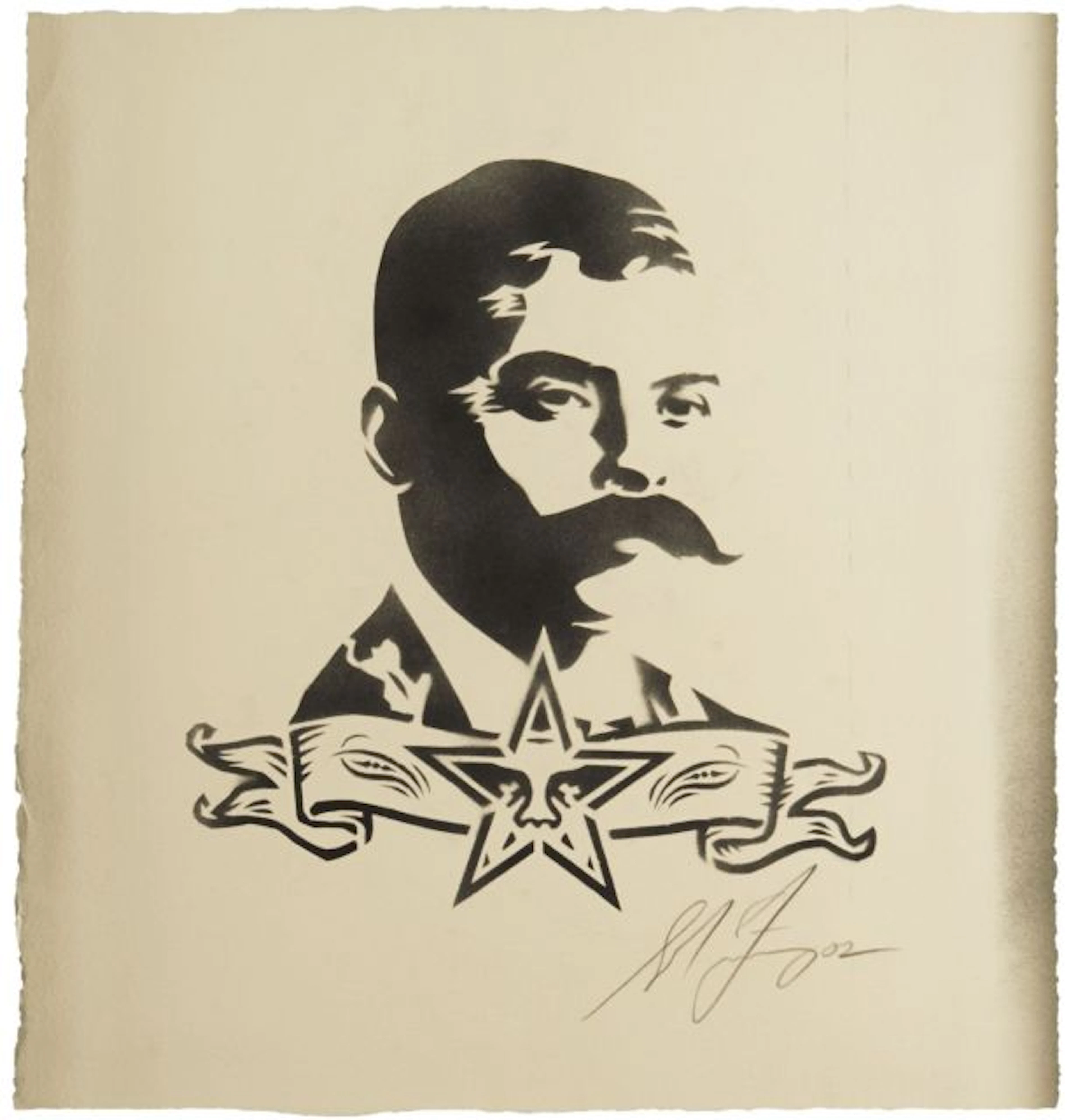 Shepard FAIREY ( OBEY GIANT) Né en 1970 ZAPATA - 2002