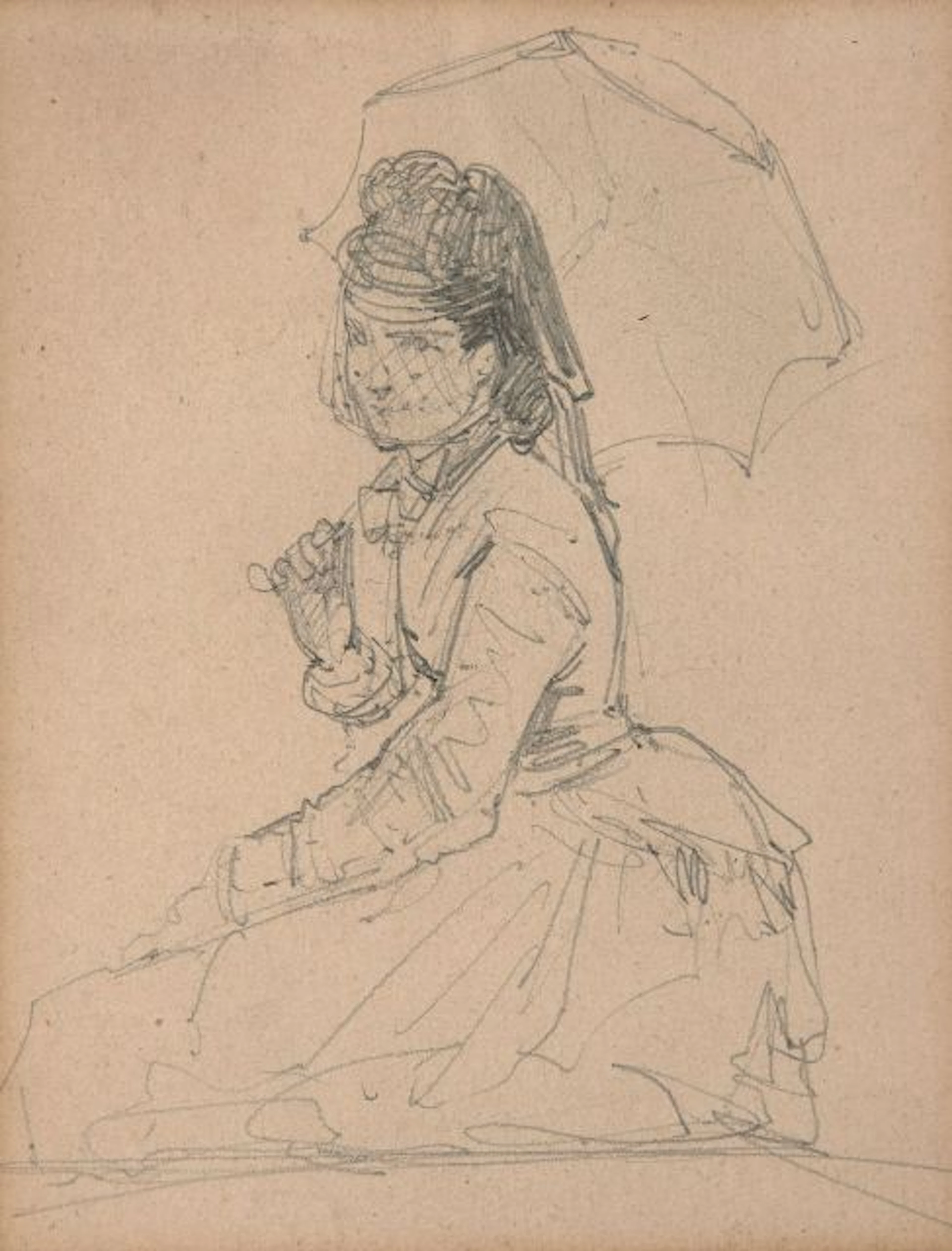 Frédéric-Auguste Bartholdi Colmar, 1834 - Paris, 1904 Portrait présumé