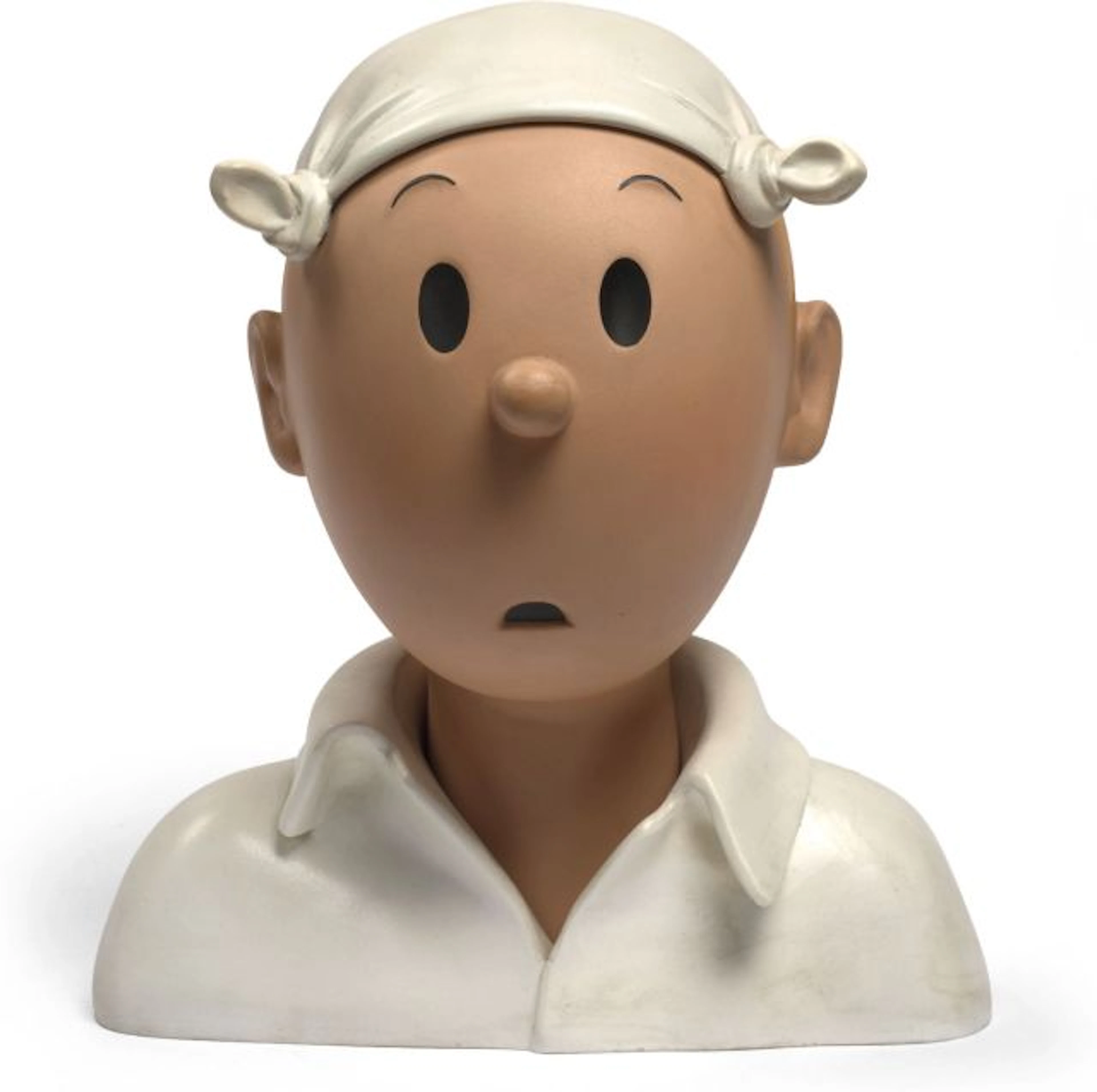 PIGEON BUSTE DE TINTIN AU MOUCHOIR