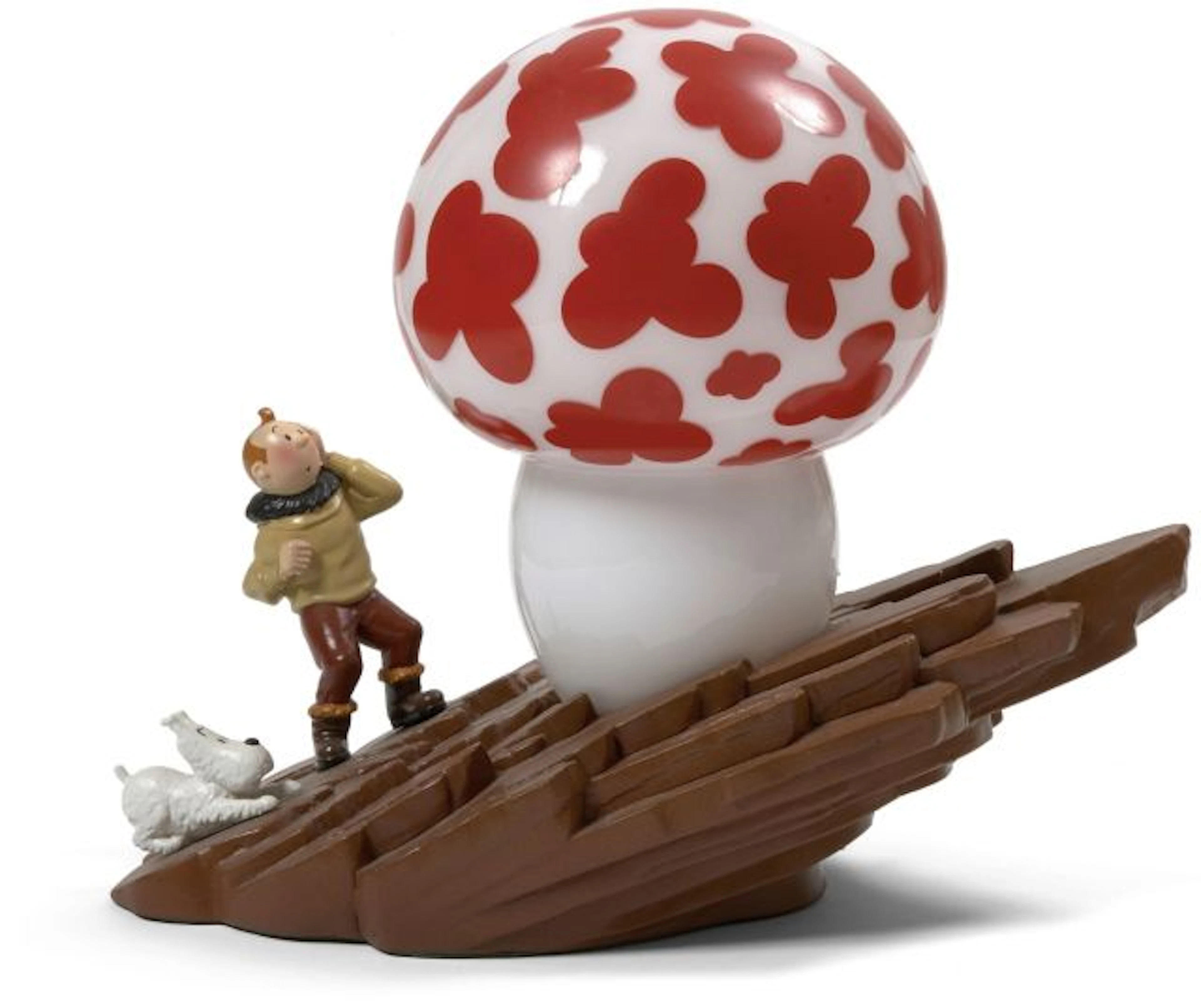 PIGEON LAMPE CHAMPIGNON