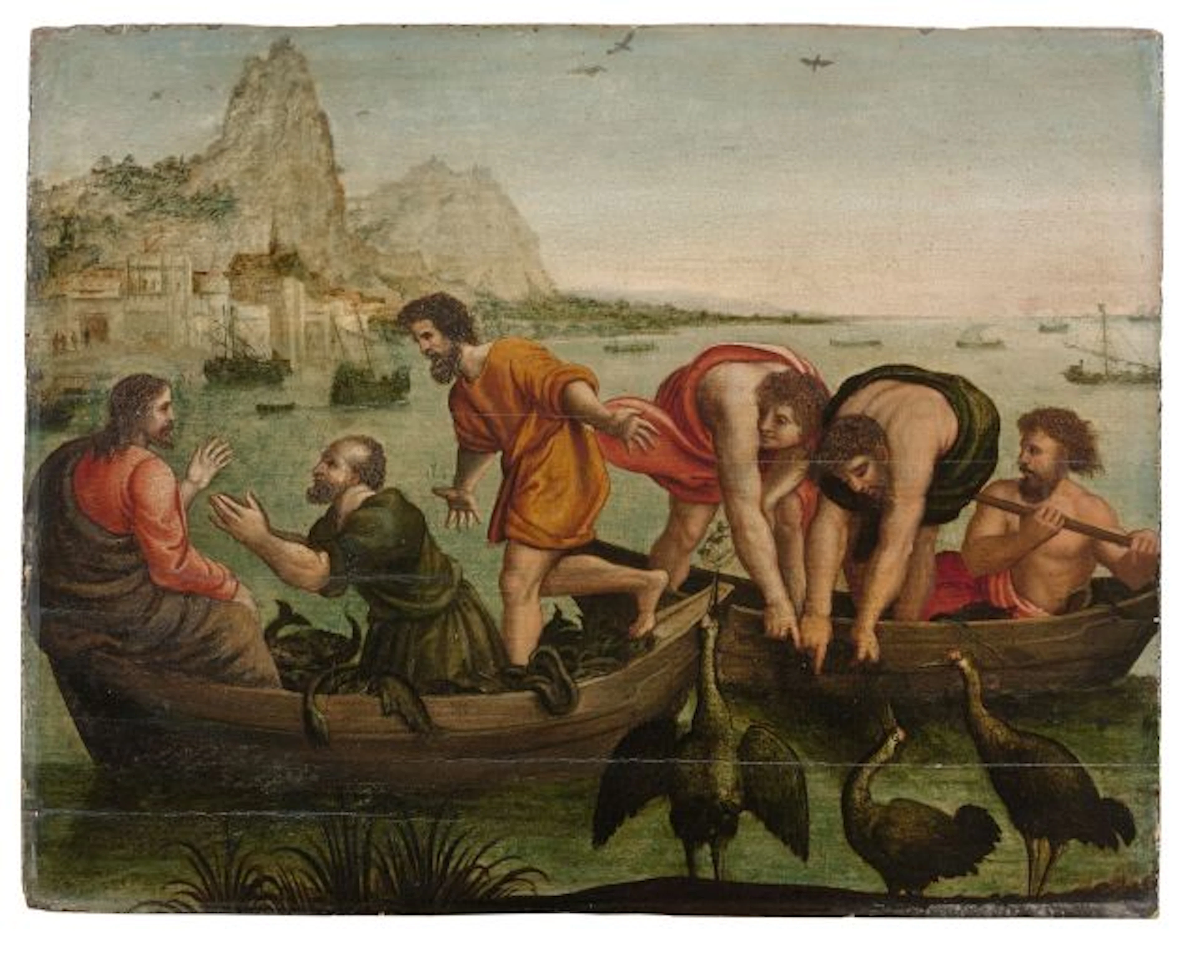 Pays-Bas, XVIe siècle D'après Raphaël La pêche miraculeuse