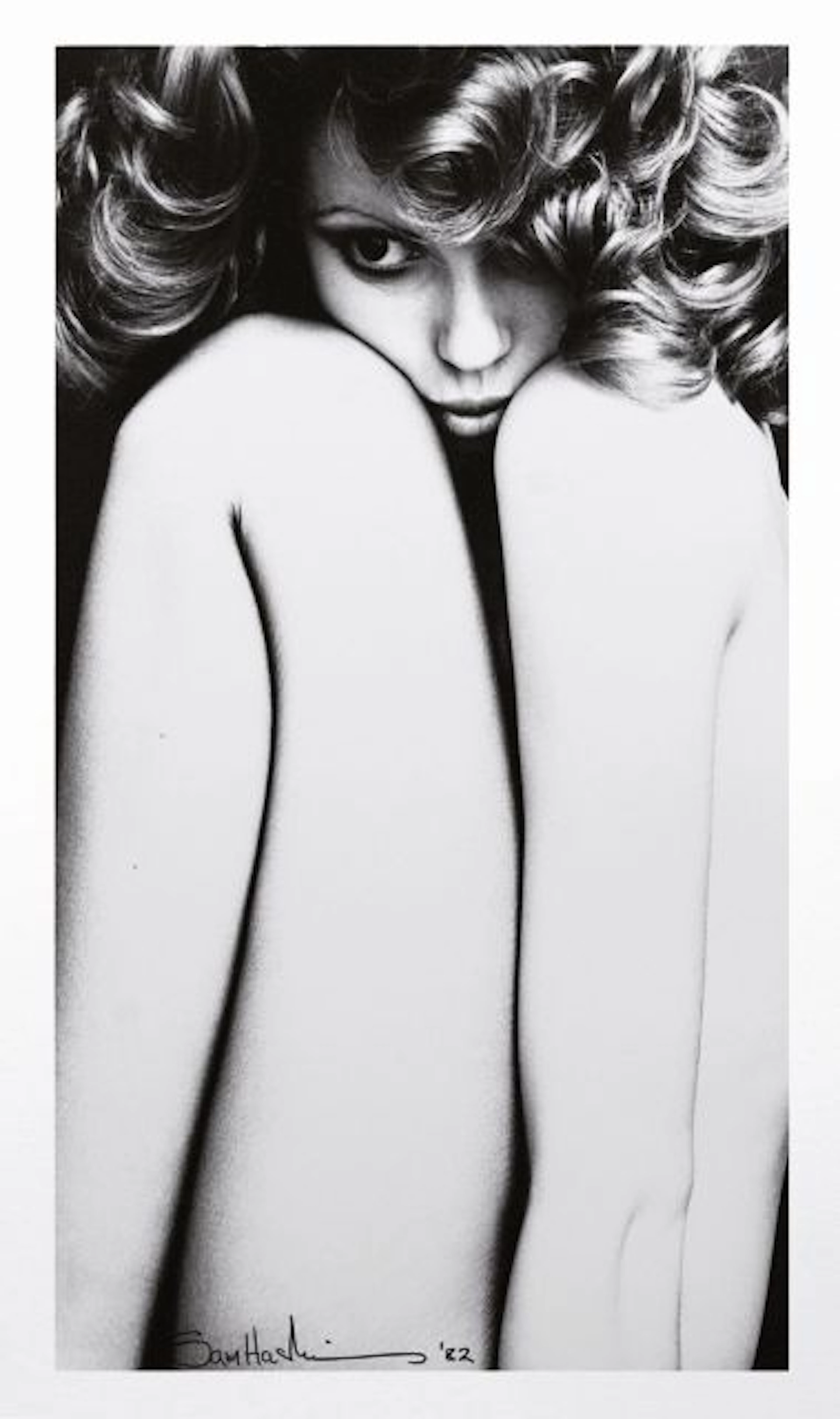 Sam HASKINS 1926 - 2009 POSTER GIRL - 1982