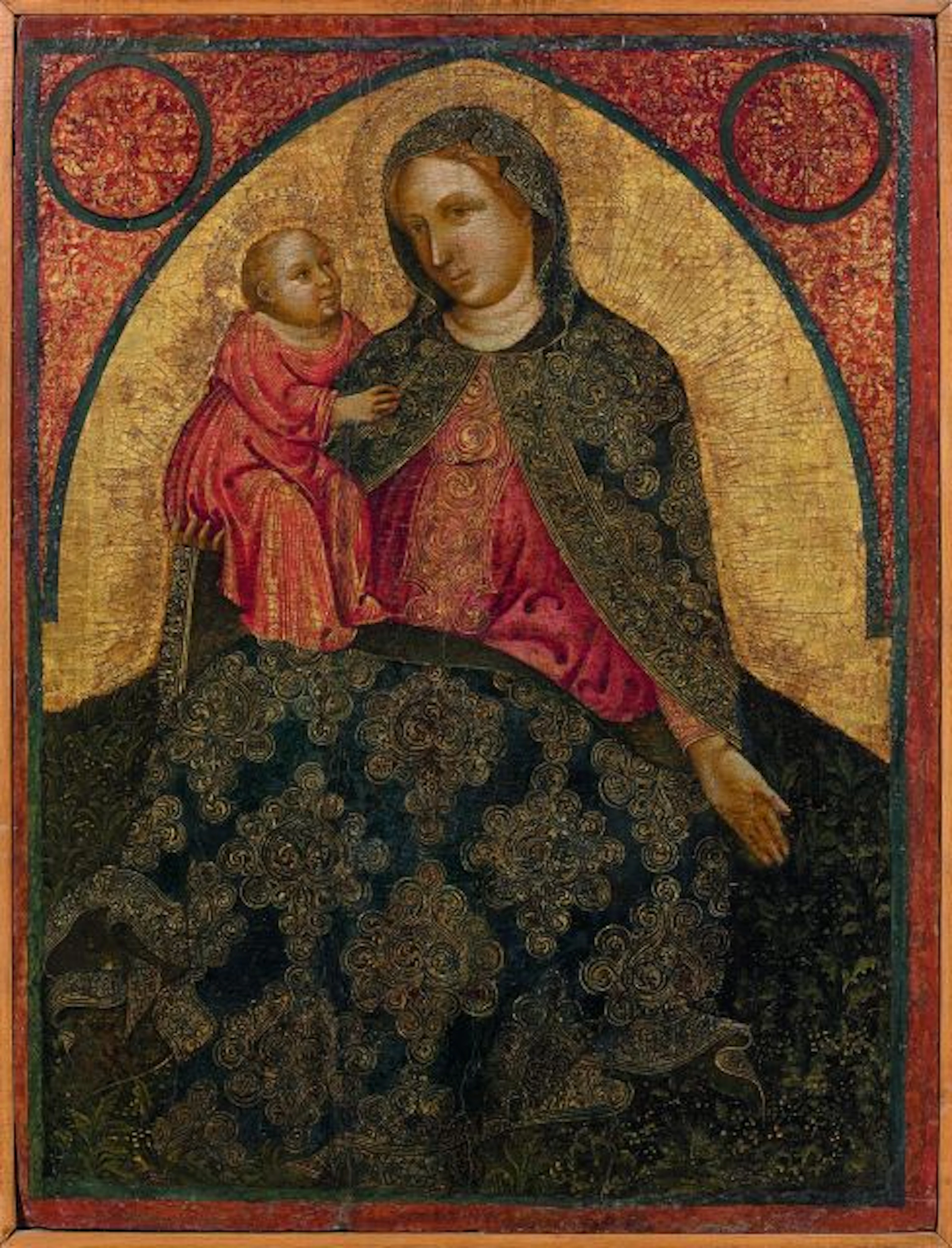 Jacobello del Fiore Venise, vers 1370 - vers 1439 Madone d'humilité