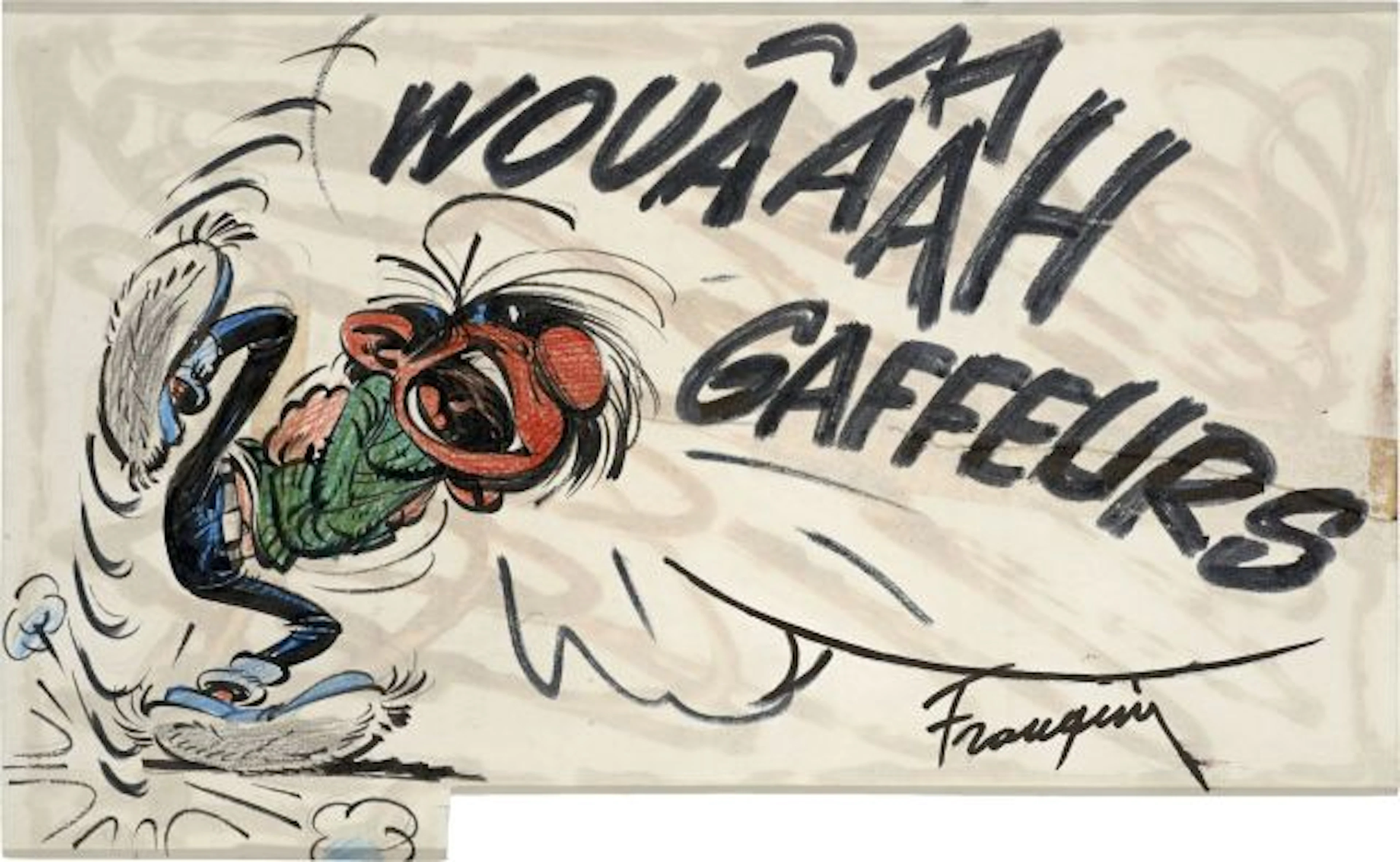 André FRANQUIN 1924-1997 GASTON LAGAFFE