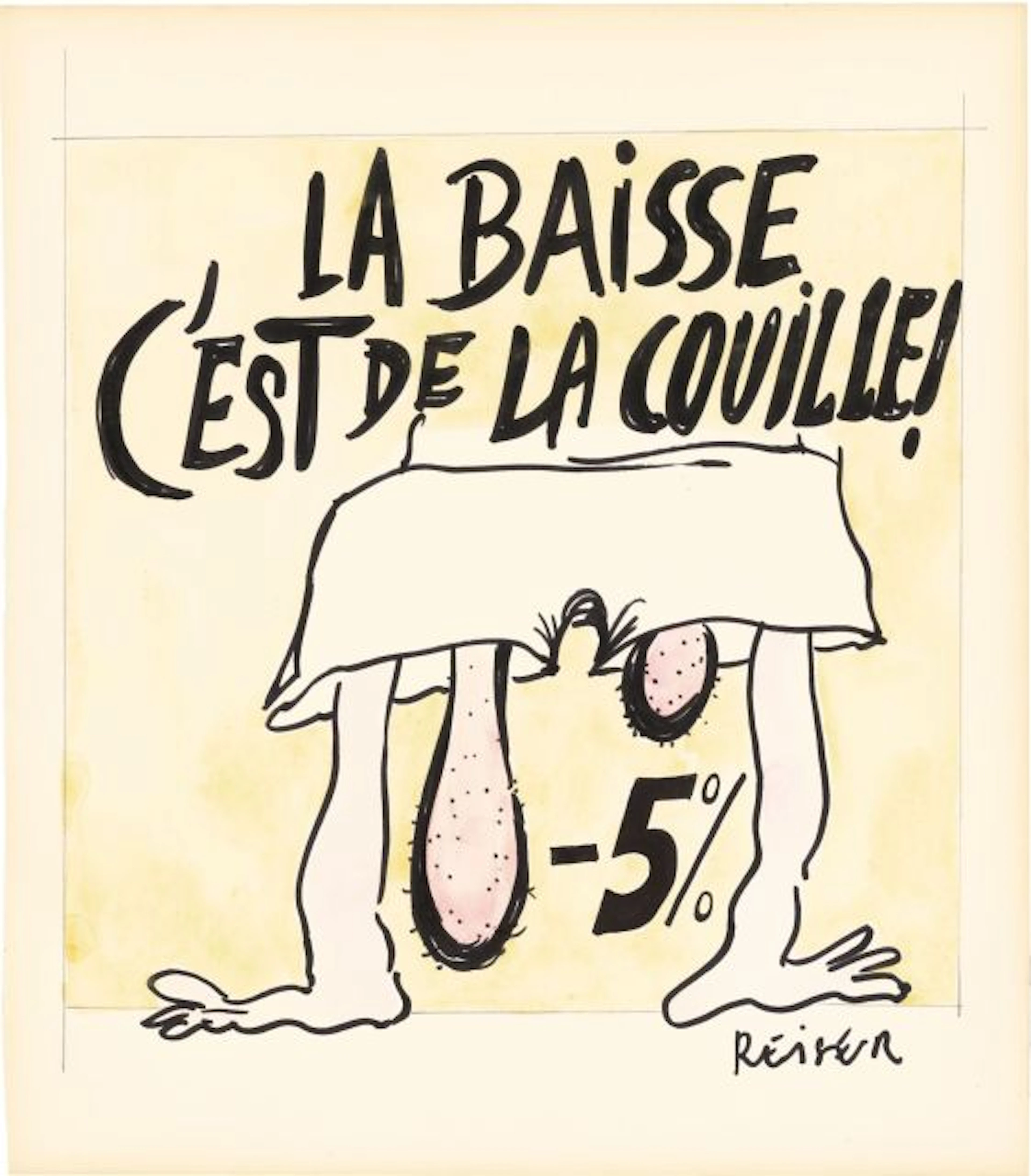 Jean- Marc REISER 1941-1983 LA BAISSE