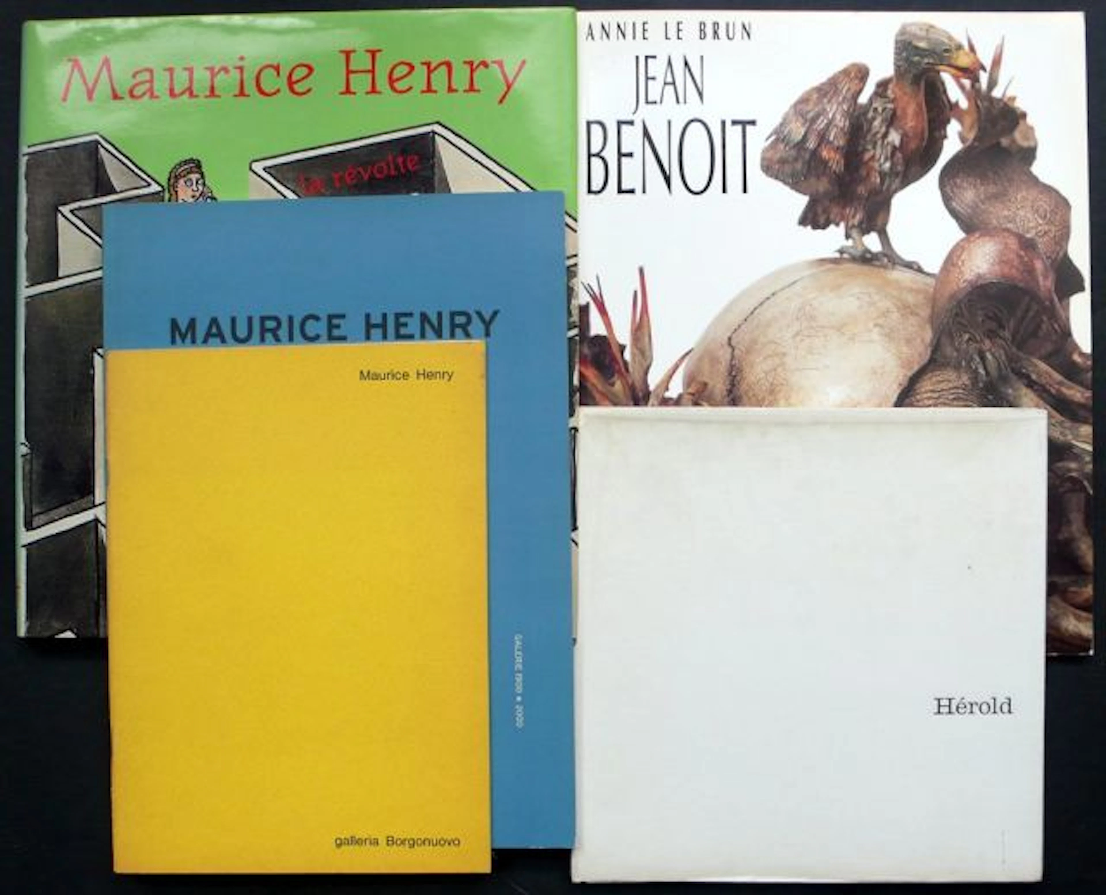 Divers surréalistes et alentour - Maurice Henry. La révolte