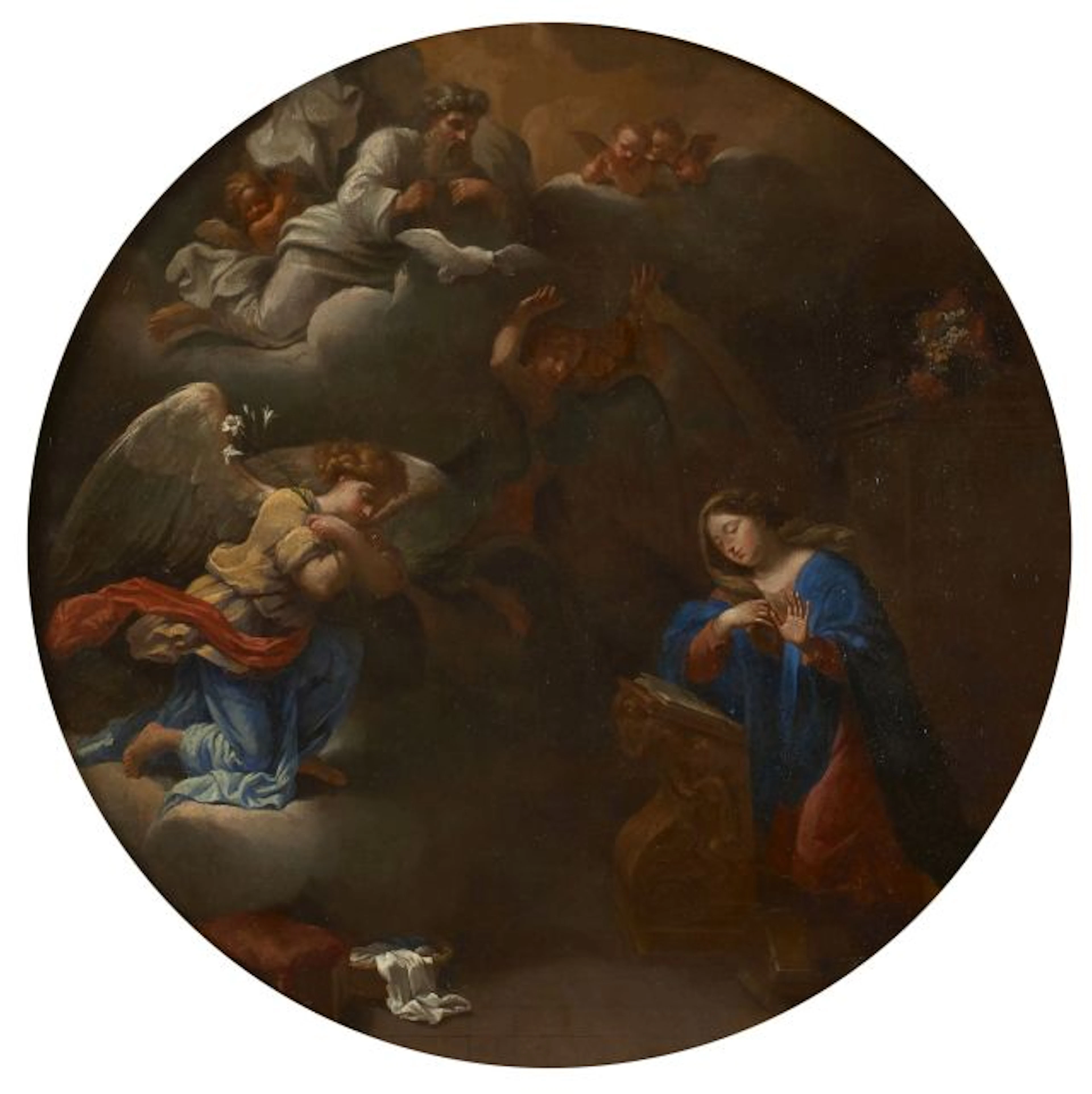 Pierre de Sève Moulins, 1623 - Paris, 1695 L’Annonciation