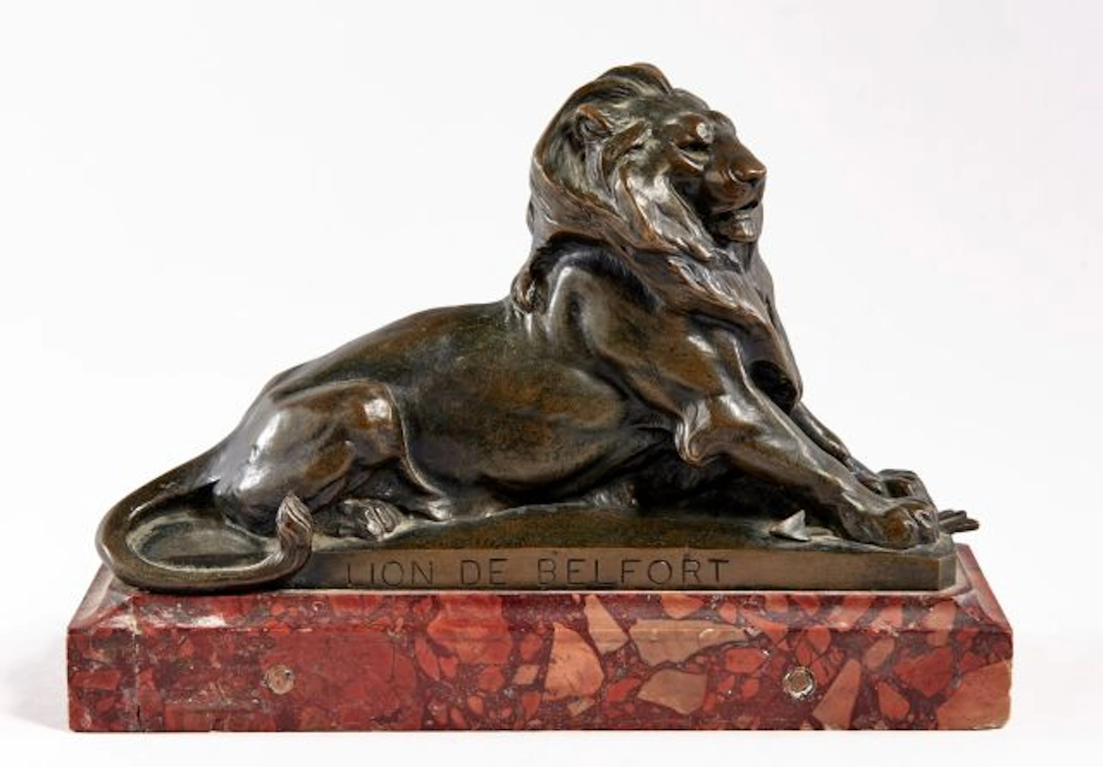 Frédéric Auguste BARTHOLDI (1834-1904) Le lion de Belfort