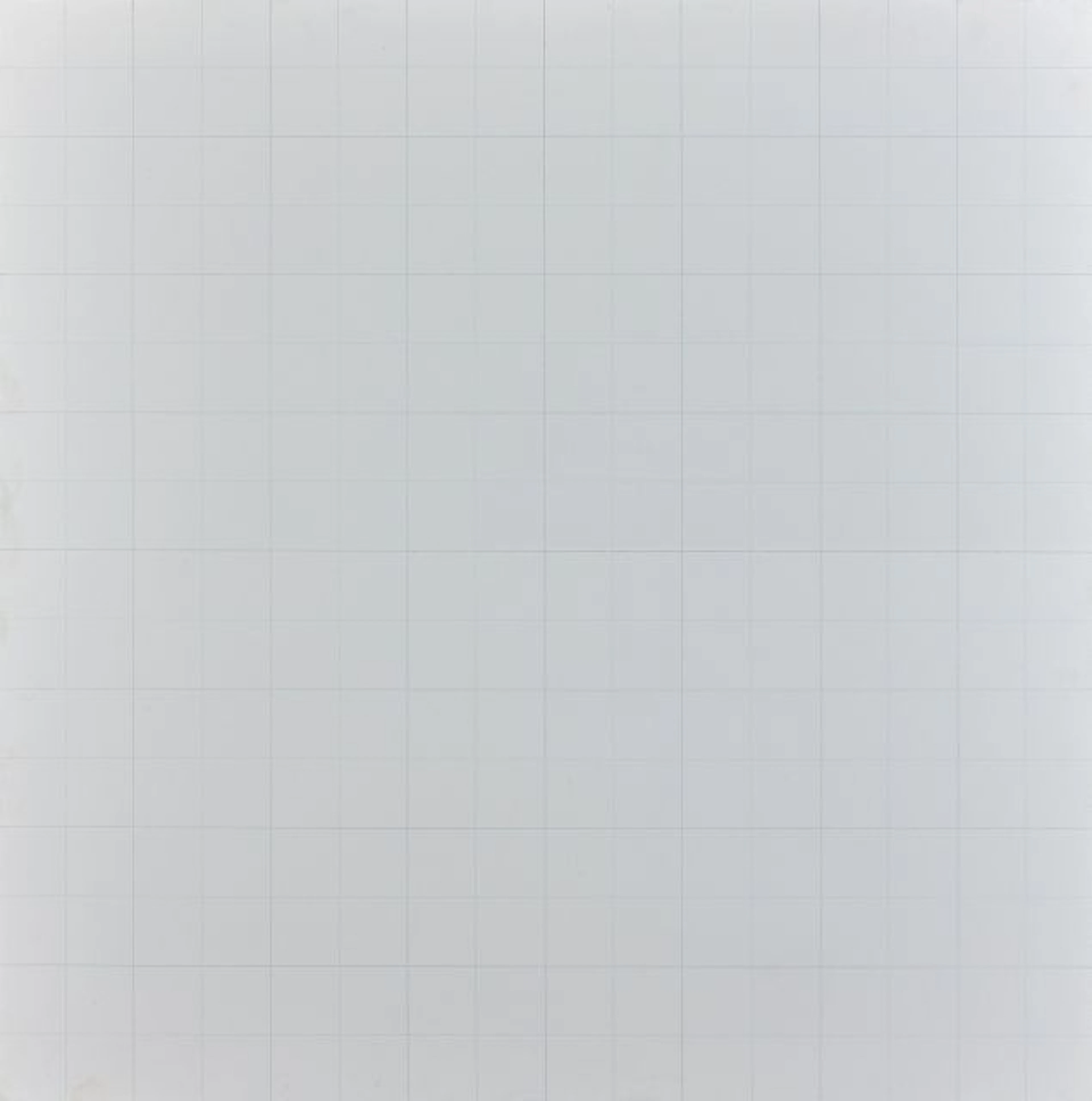 François MORELLET (1926 - 2016) 1 TRAME 0°-90°, 1 COUCHE AU PISTOLET