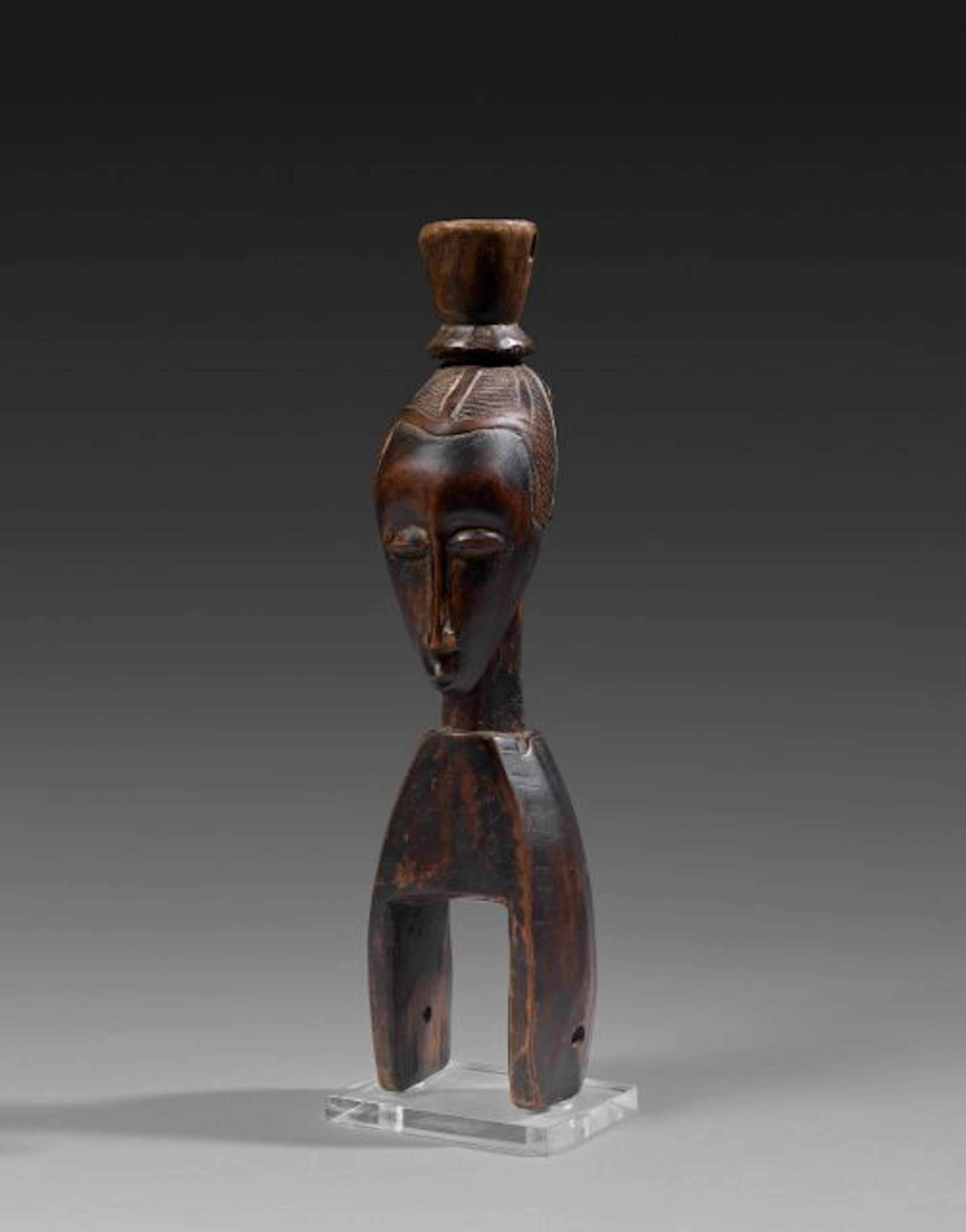 ETRIER DE METIER A TISSER GOURO, COTE D'IVOIRE
