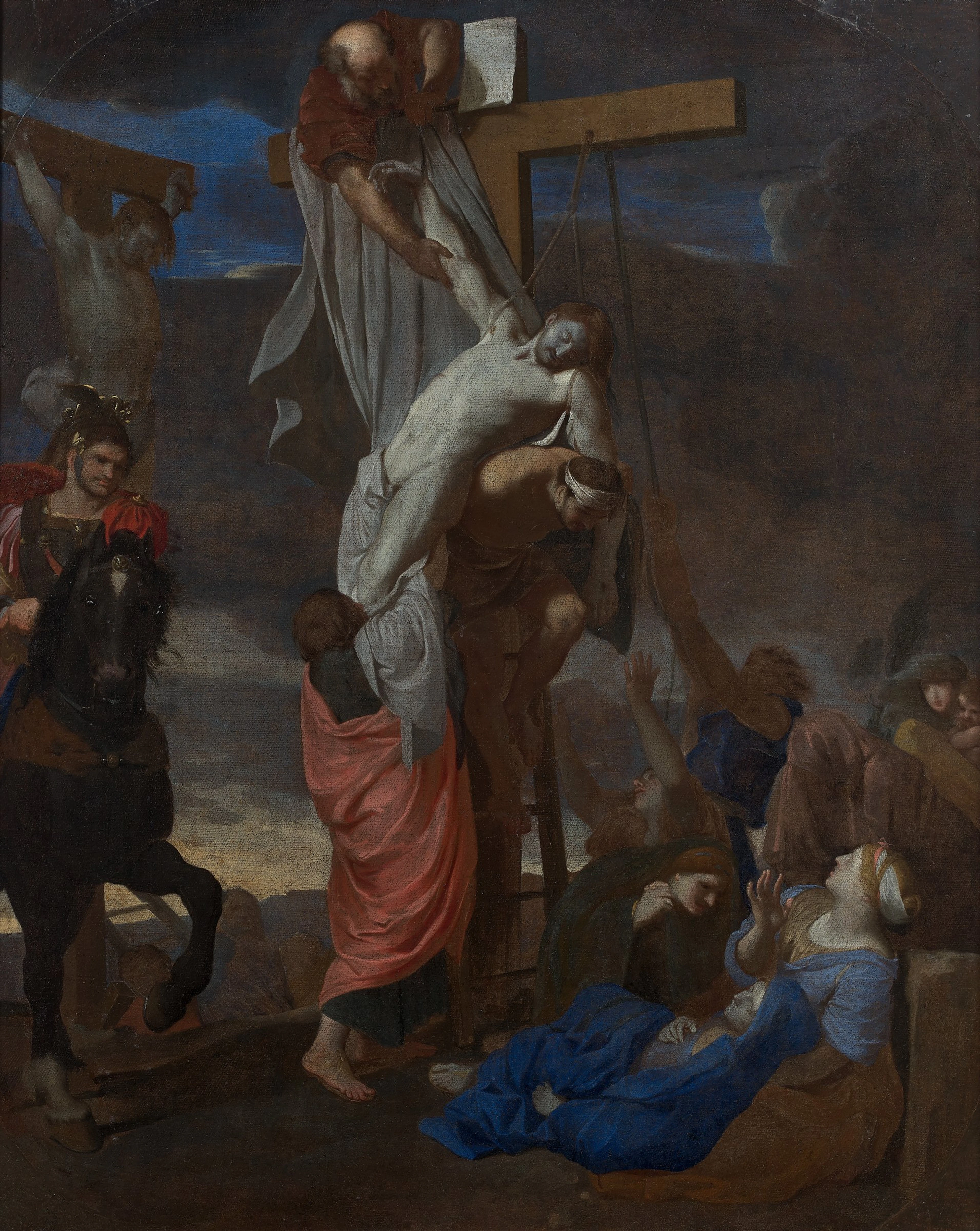 Charles Le Brun Paris, 1619 - 1690 La Descente de Croix