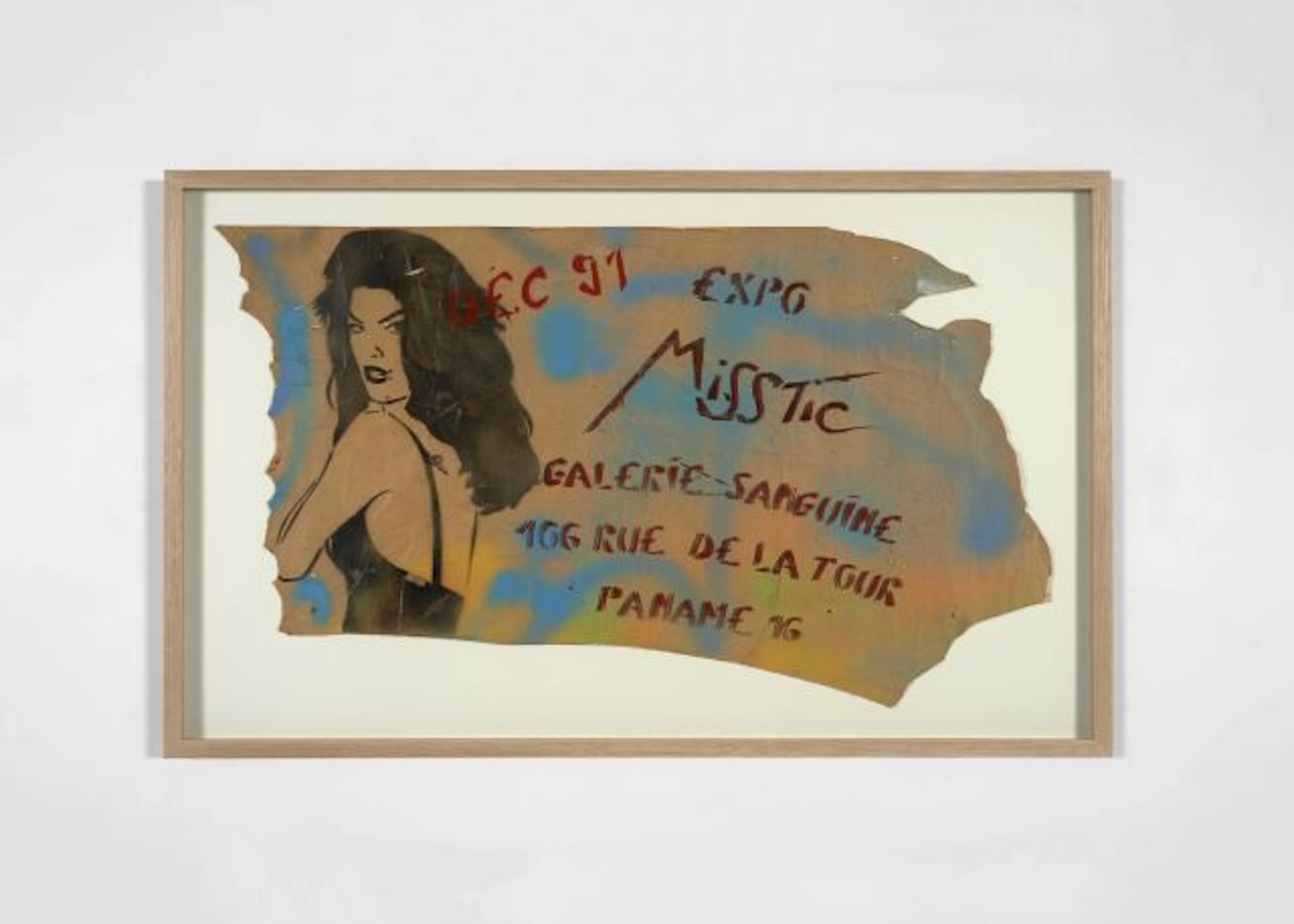 MISS.TIC Française - Née en 1956 Expo Miss.Tic Galerie Sanguine...Paname