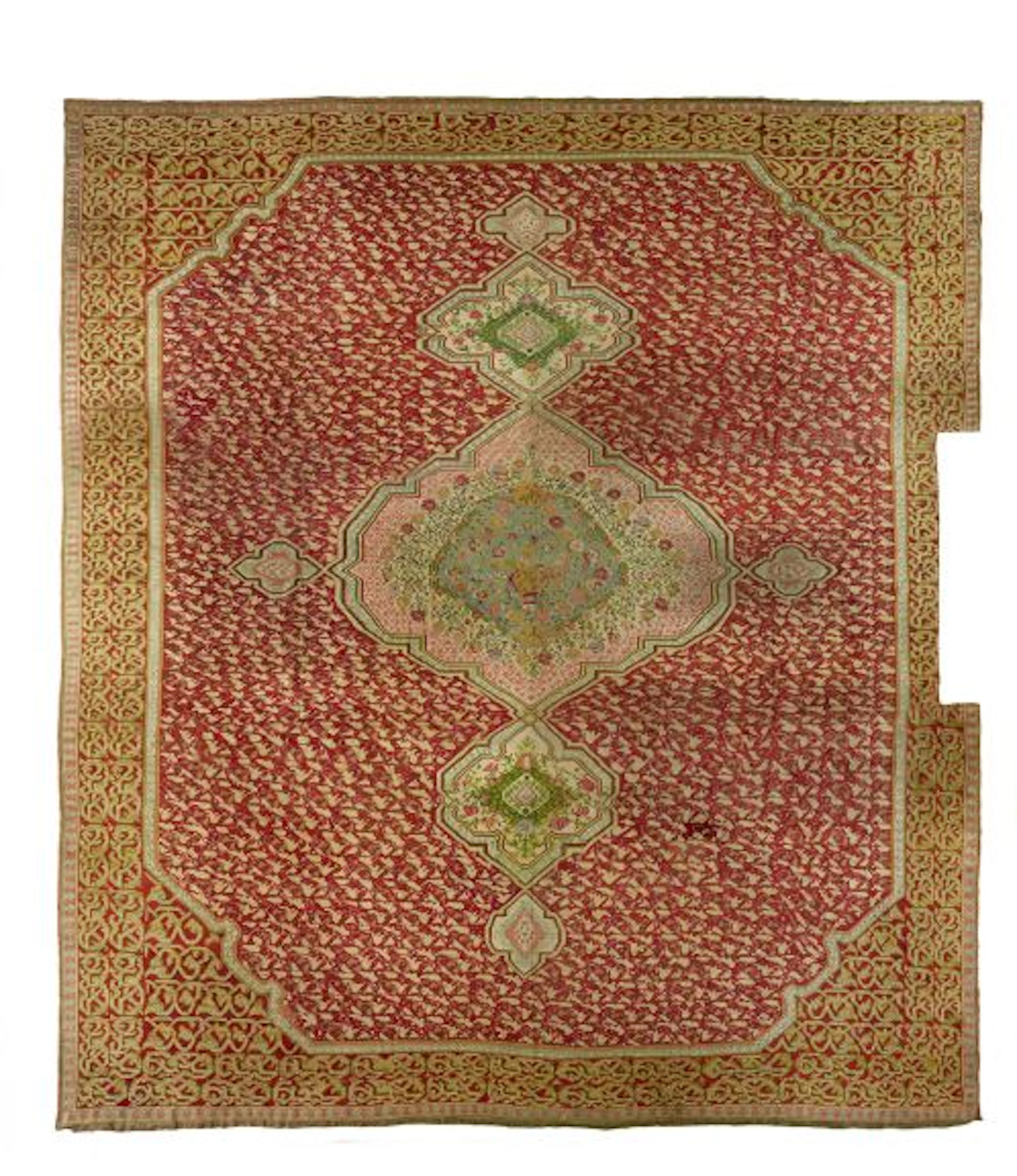 TAPIS, ATELIER DE SMYRNE OU DE KUTAYA, EMPIRE OTTOMAN, DEUXIÈME MOITIÉ