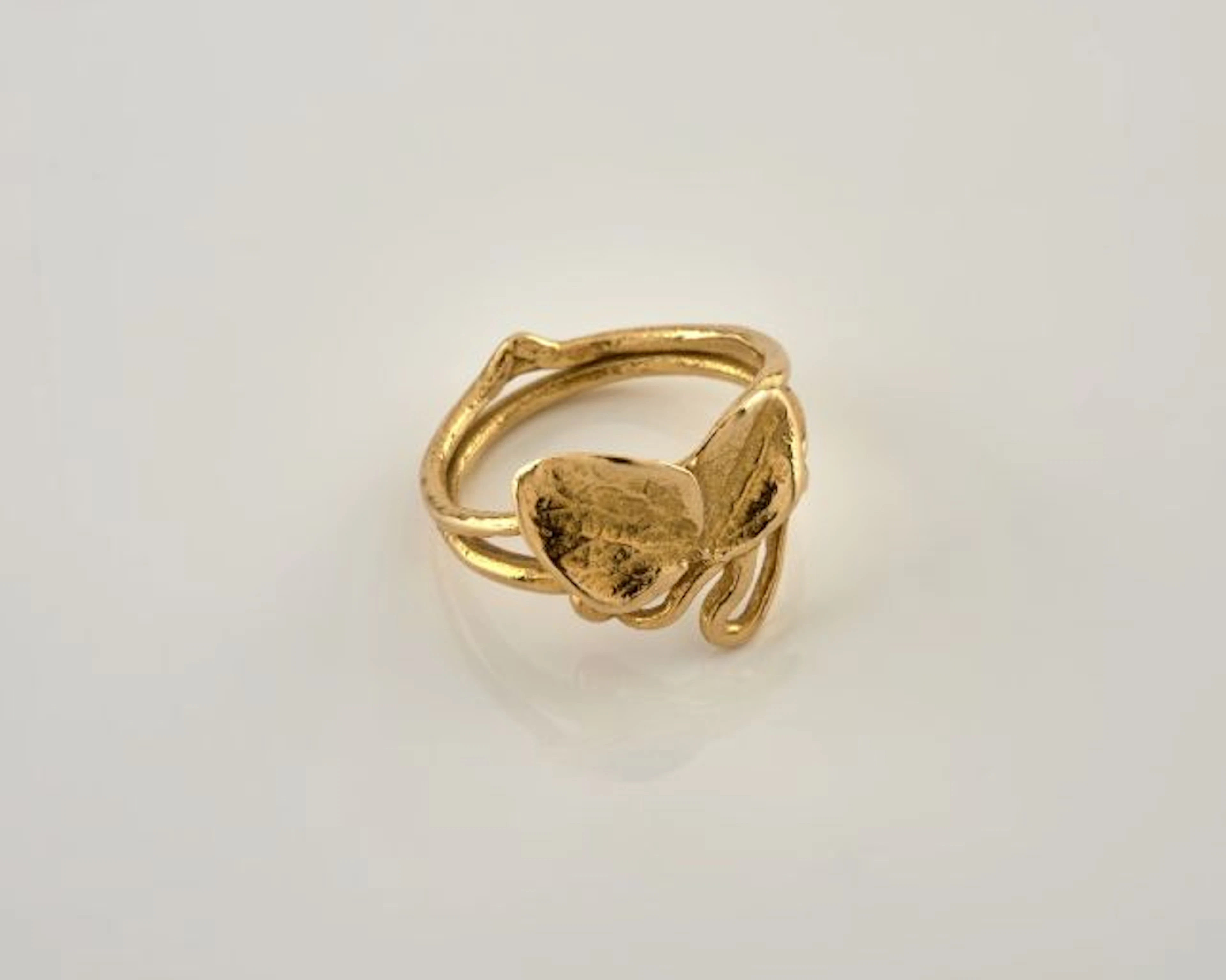 Claude LALANNE Née en 1924 Bague Pétale d'or