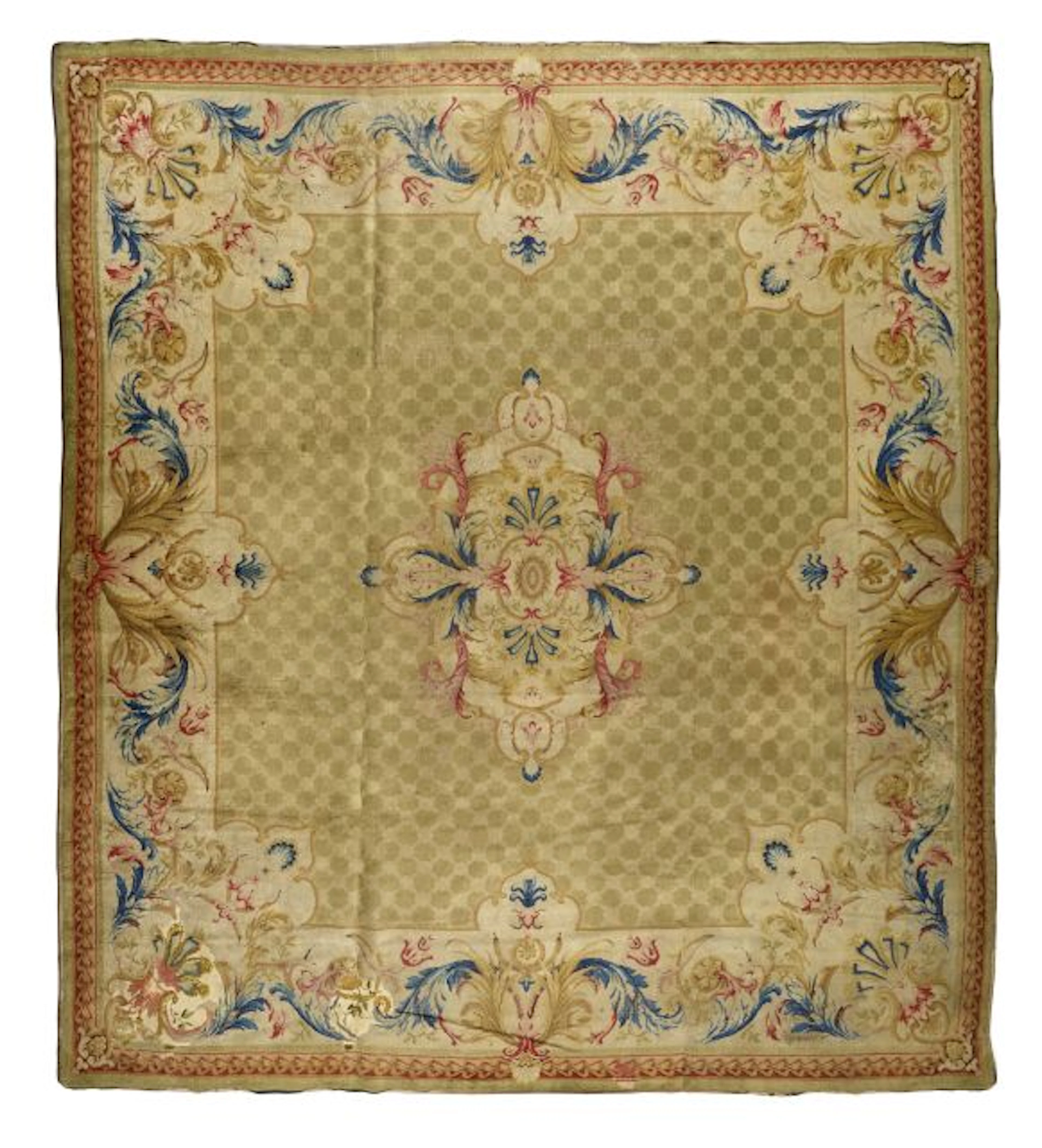 SAVONNERIE FRANCAISE, AUBUSSON, XIXe SIÈCLE