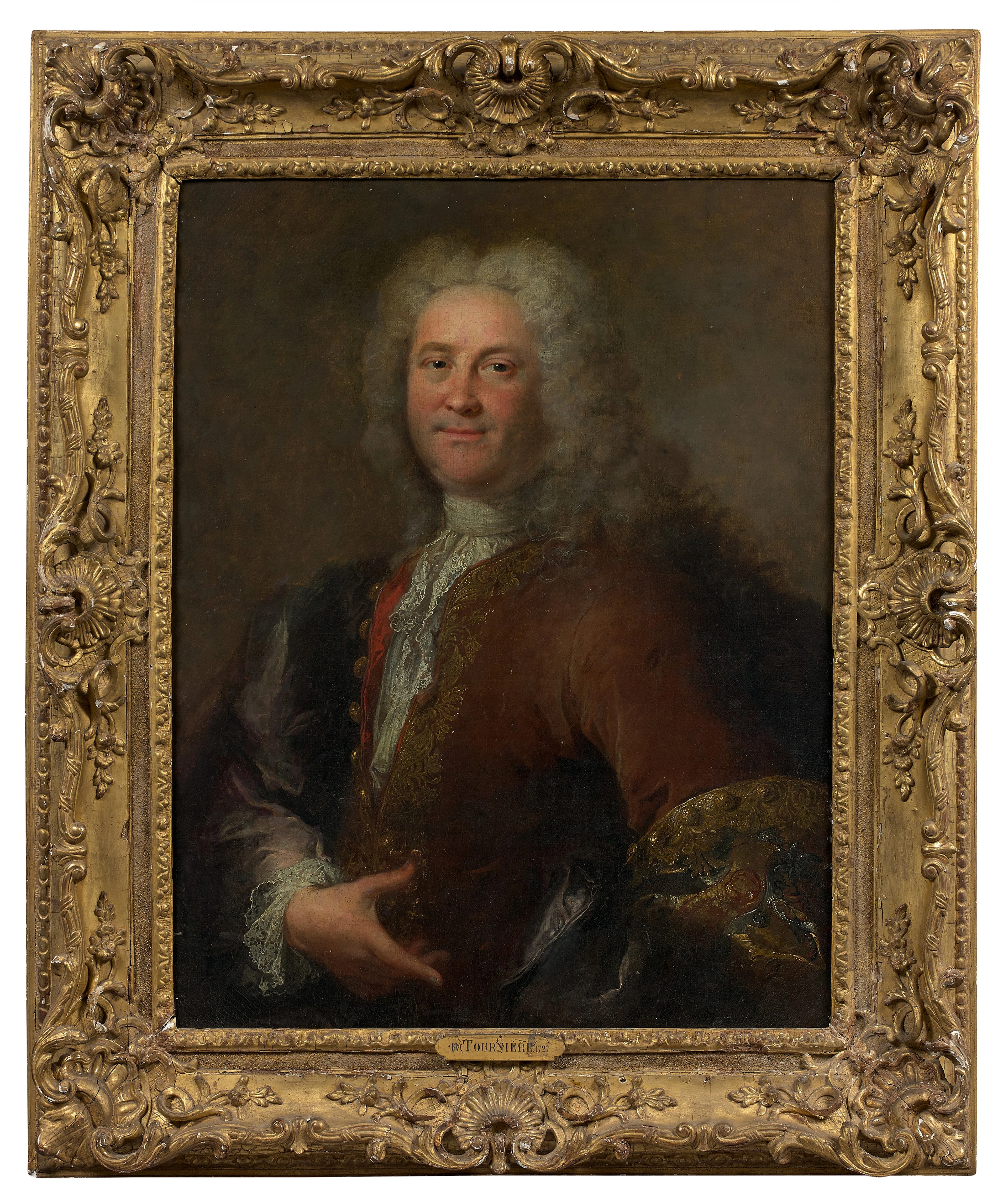 Robert Levrac, dit Tournières Ifs, 1667 - Caen, 1752 Portrait d'homme