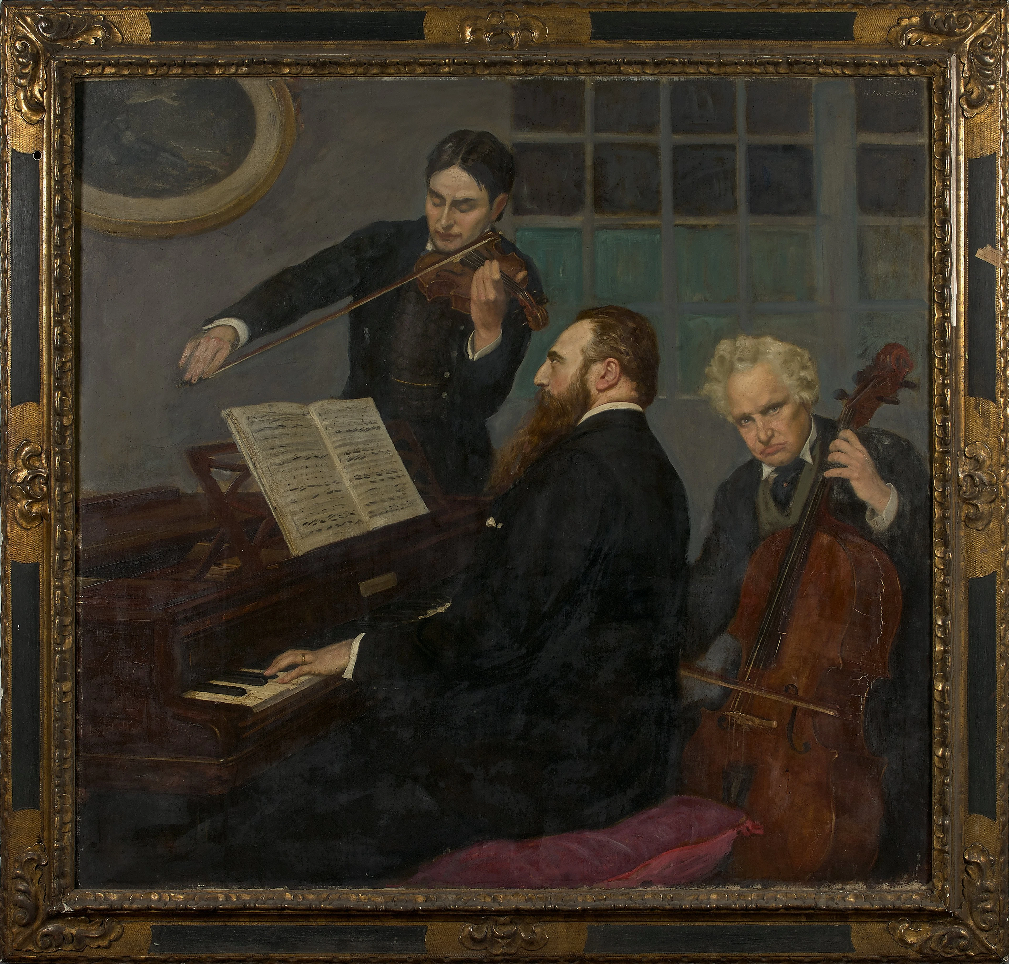 Henry Caro-Delvaille Bayonne, 1876 - Sceaux, 1928 Trois musiciens