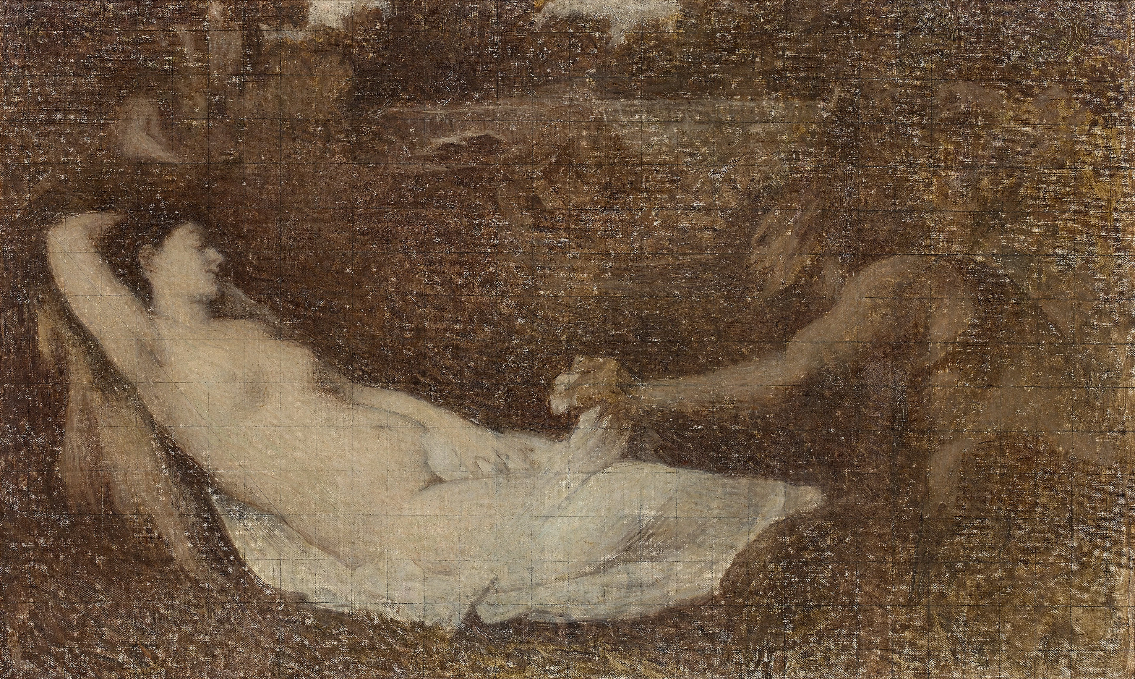 Ernest Laurent Gentilly, 1859 - Bièvres, 1929 Jupiter et Antiope