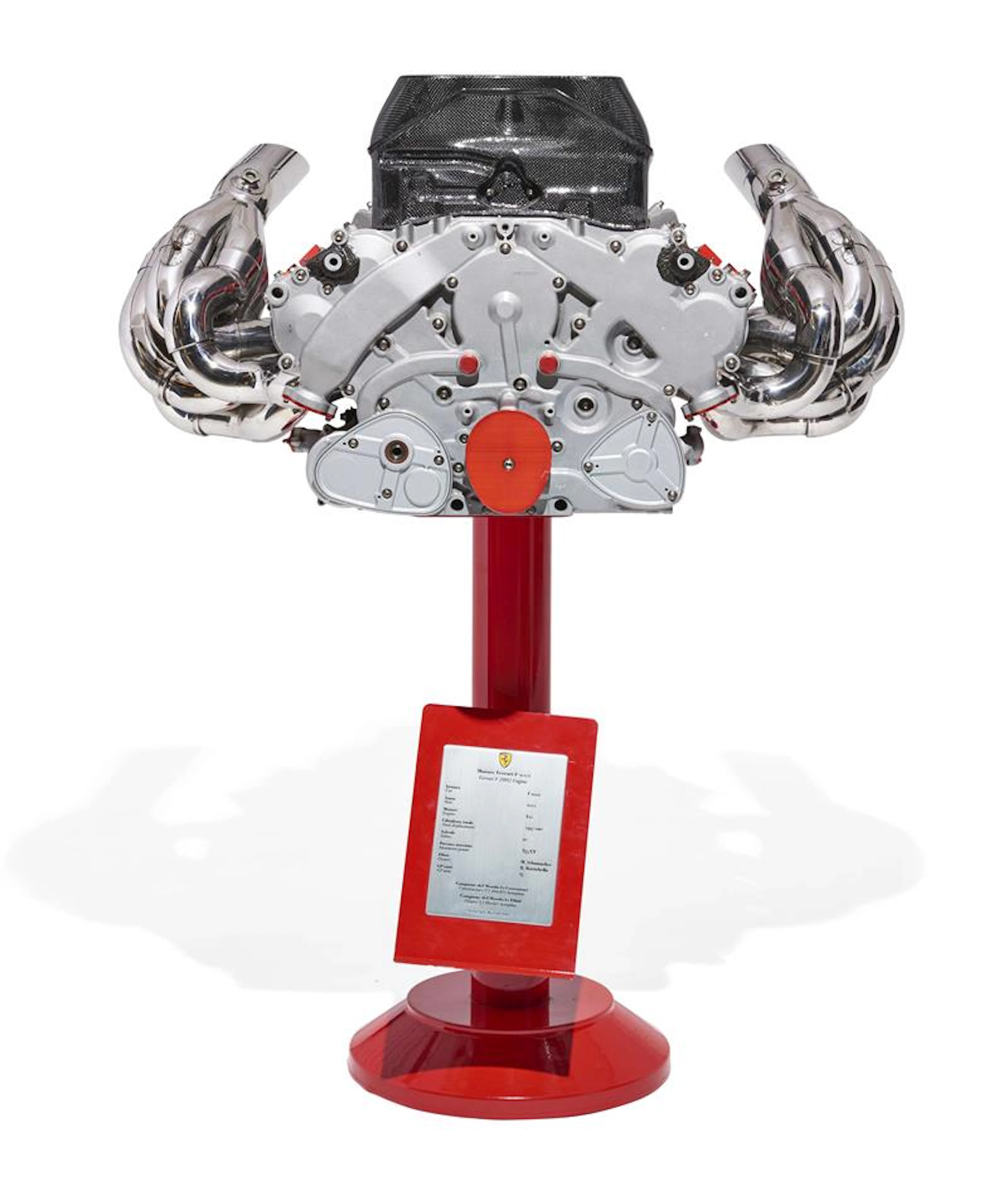 FERRARI Rare moteur type 051, F2002, saison 2002