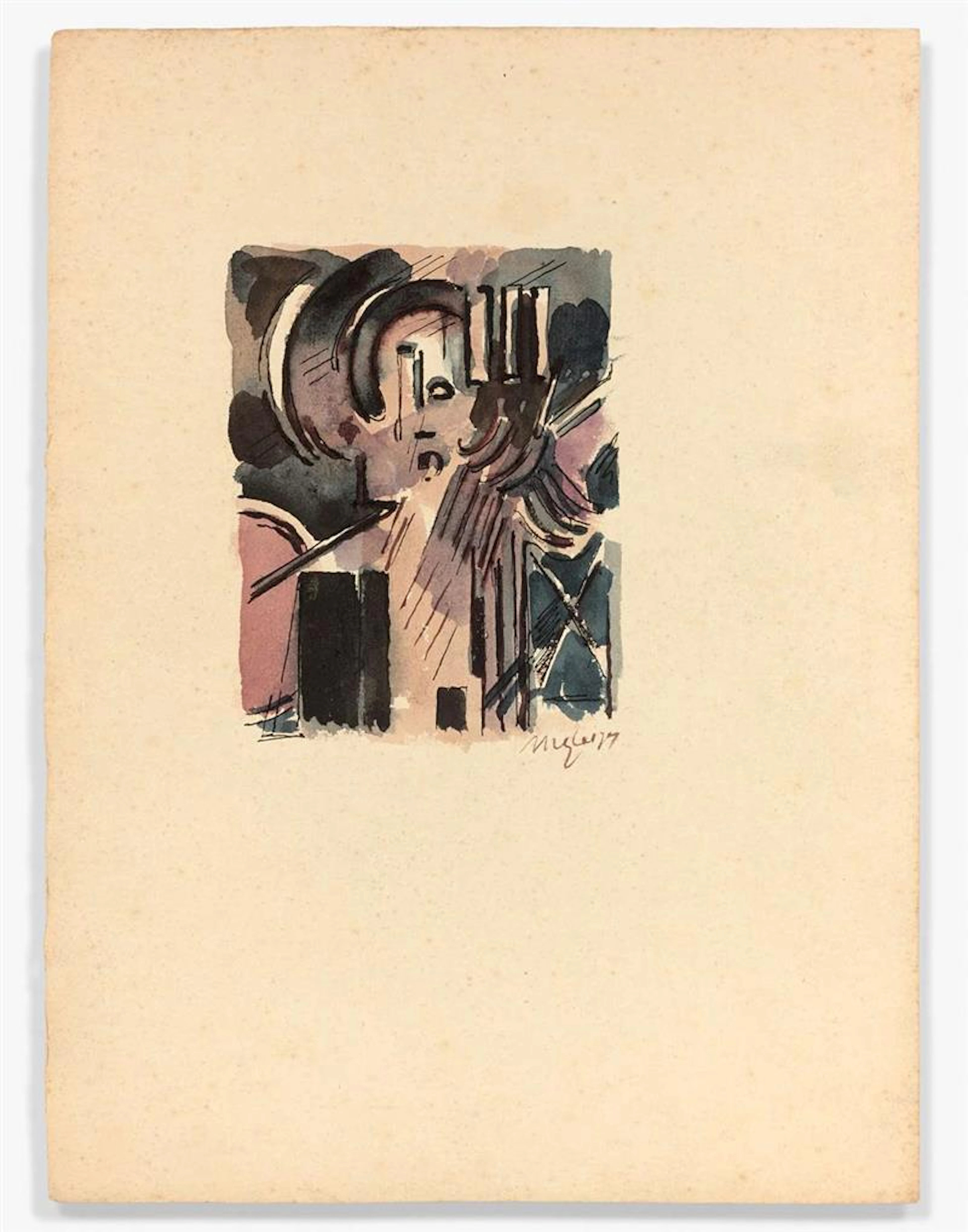 Albert GLEIZES - Blaise PASCAL (1881 - 1953) Pensées sur l'homme et Dieu