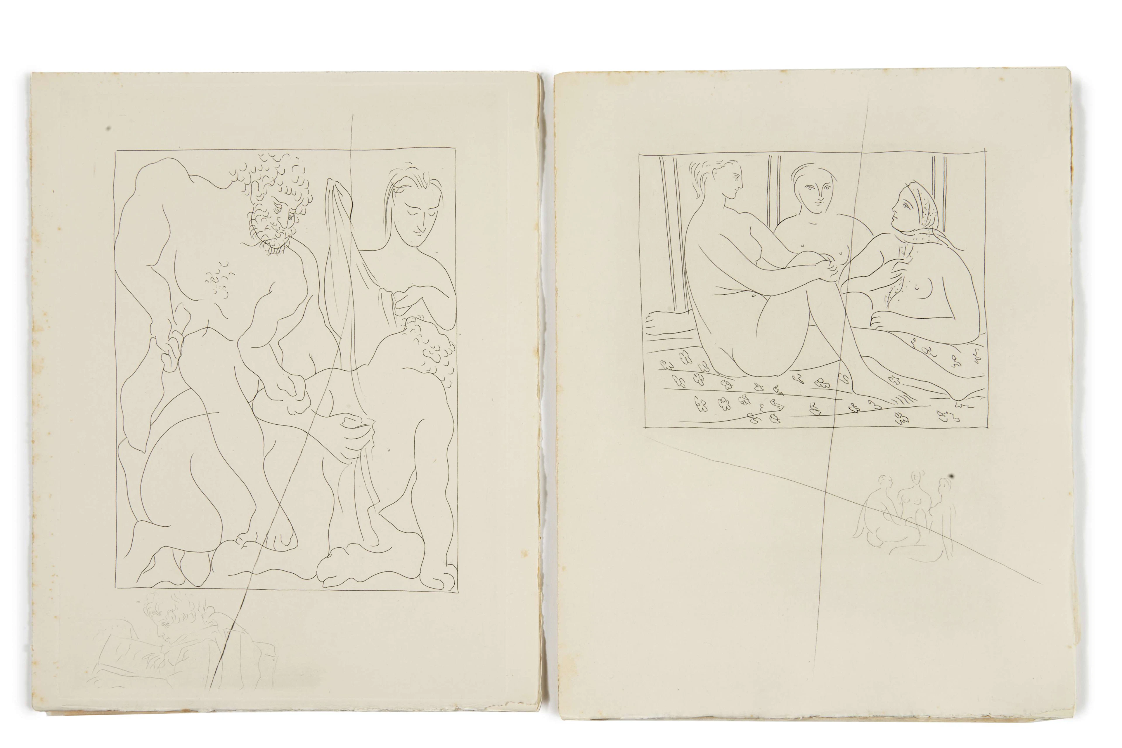 Pablo PICASSO 1881-1973 Eaux-fortes pour les Métamorphosesd’Ovide