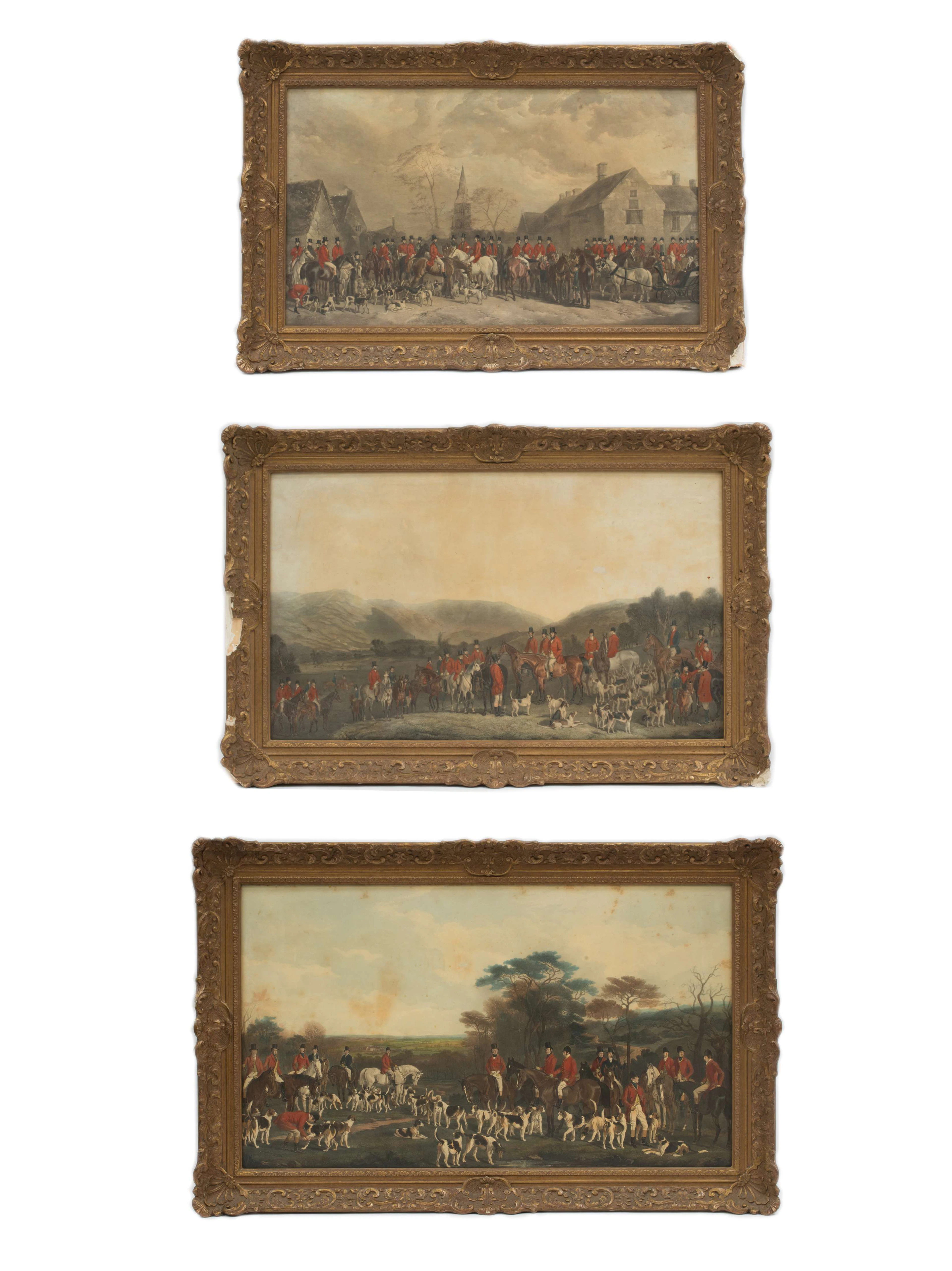 TROIS SCENES DE CAVALERIE