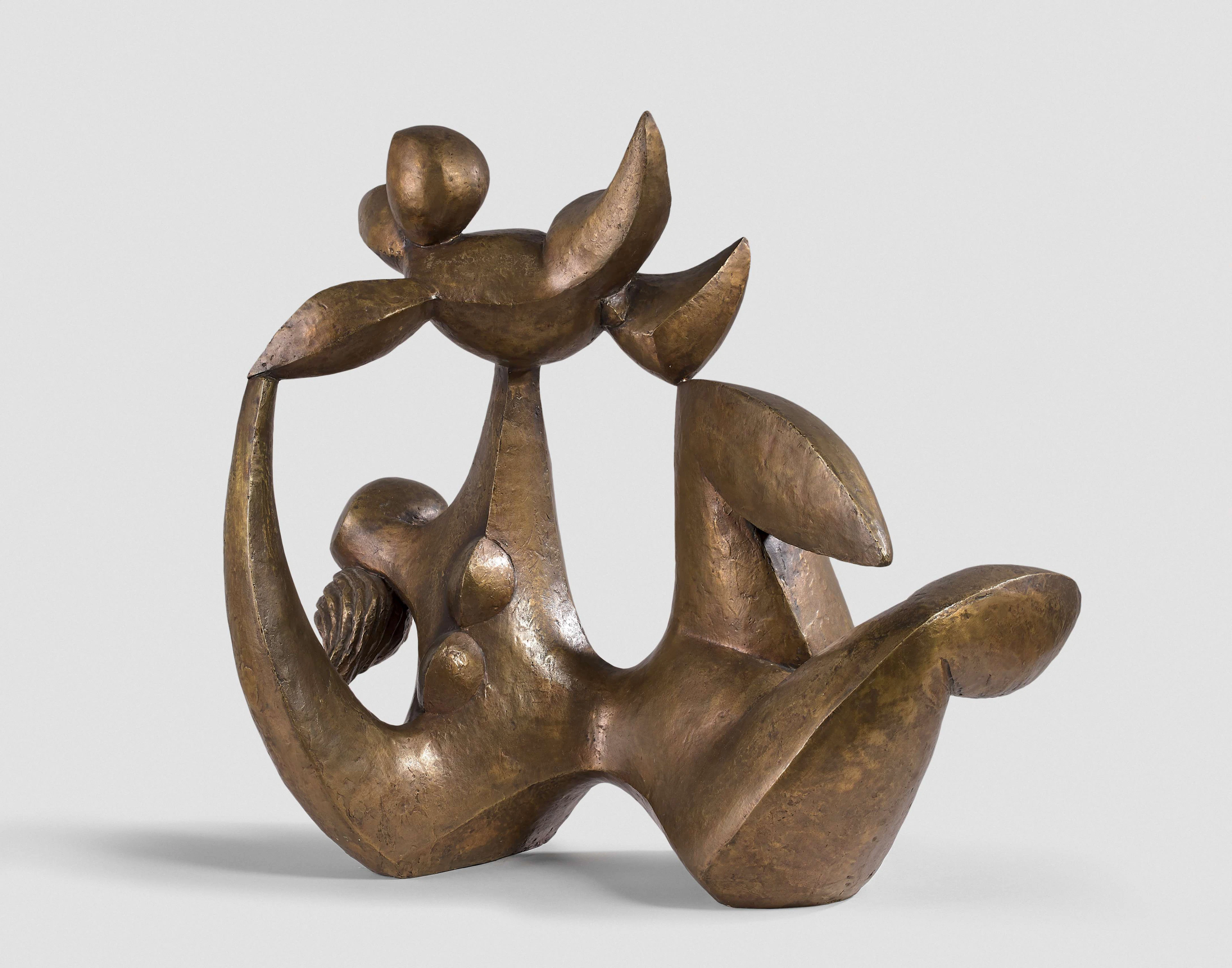 Baltasar LOBO 1910-1993 Maternité (esquisse pour Caracas)...