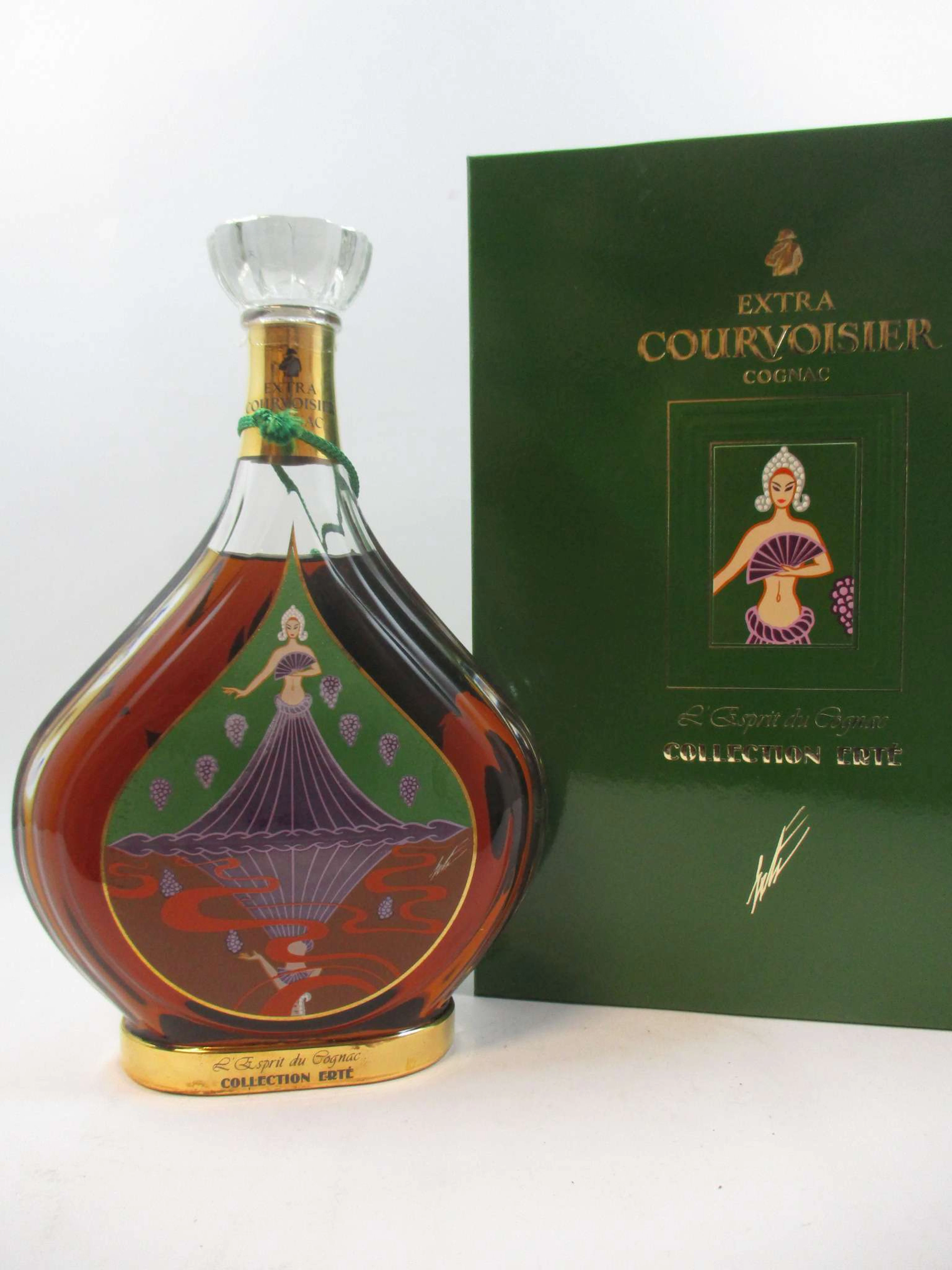 1 bouteille COGNAC COURVOISIER COLLECTION - ERTE N°6...