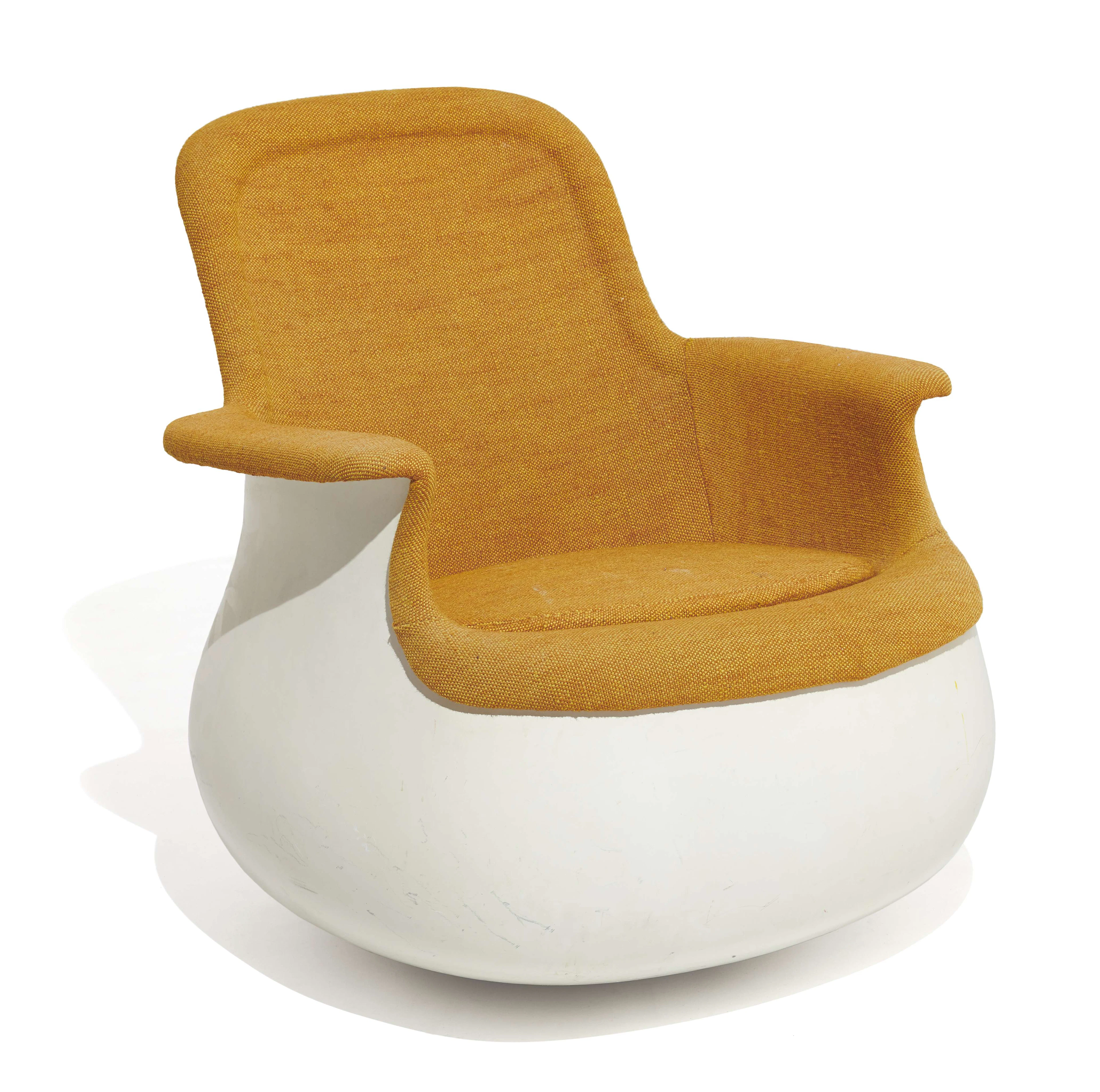 Marc HELD (Né en 1932) Fauteuil dit "Culbuto" - Création...