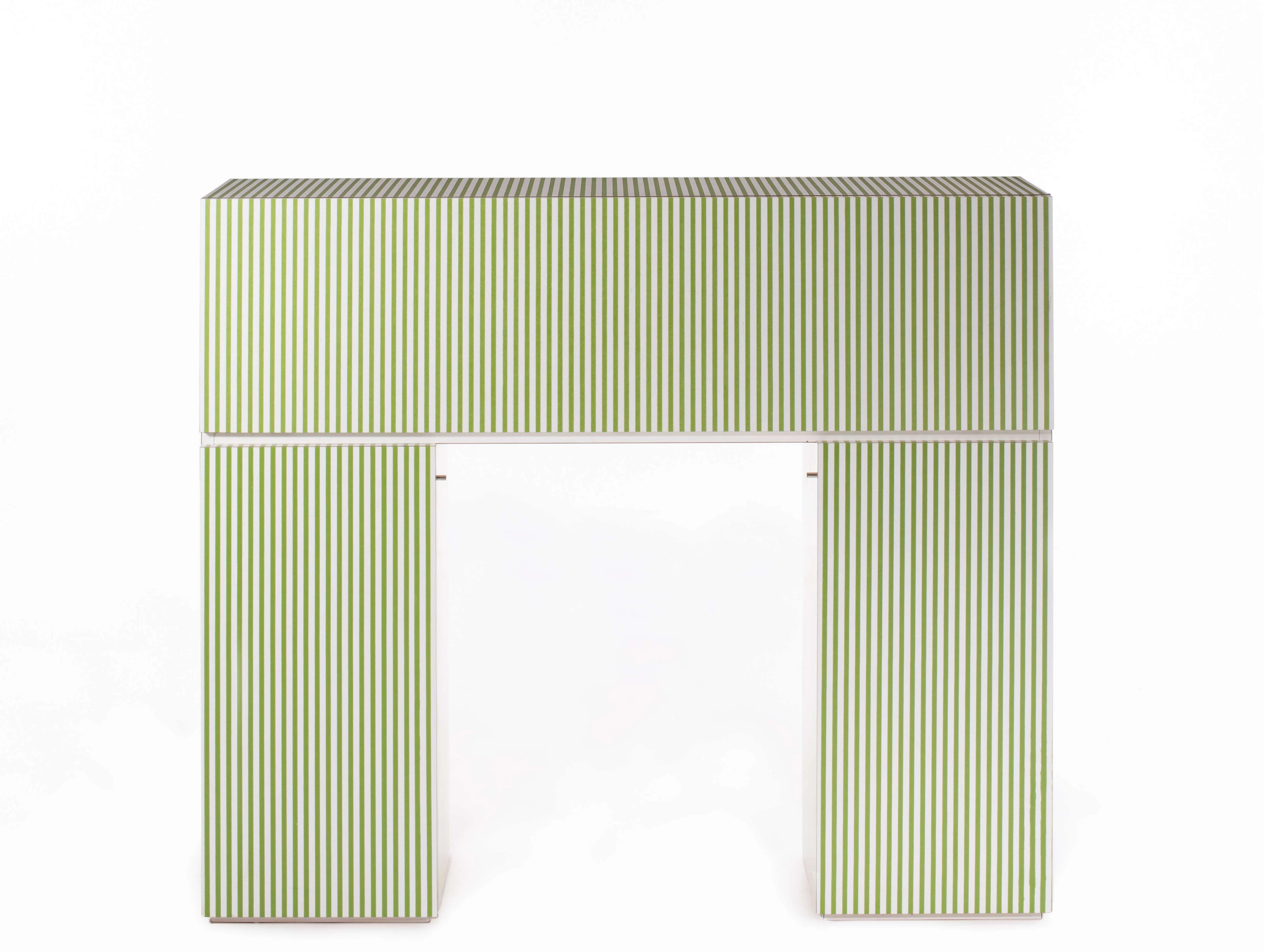 Ettore SOTTSASS (1917 - 2007) Console - bureau dite...