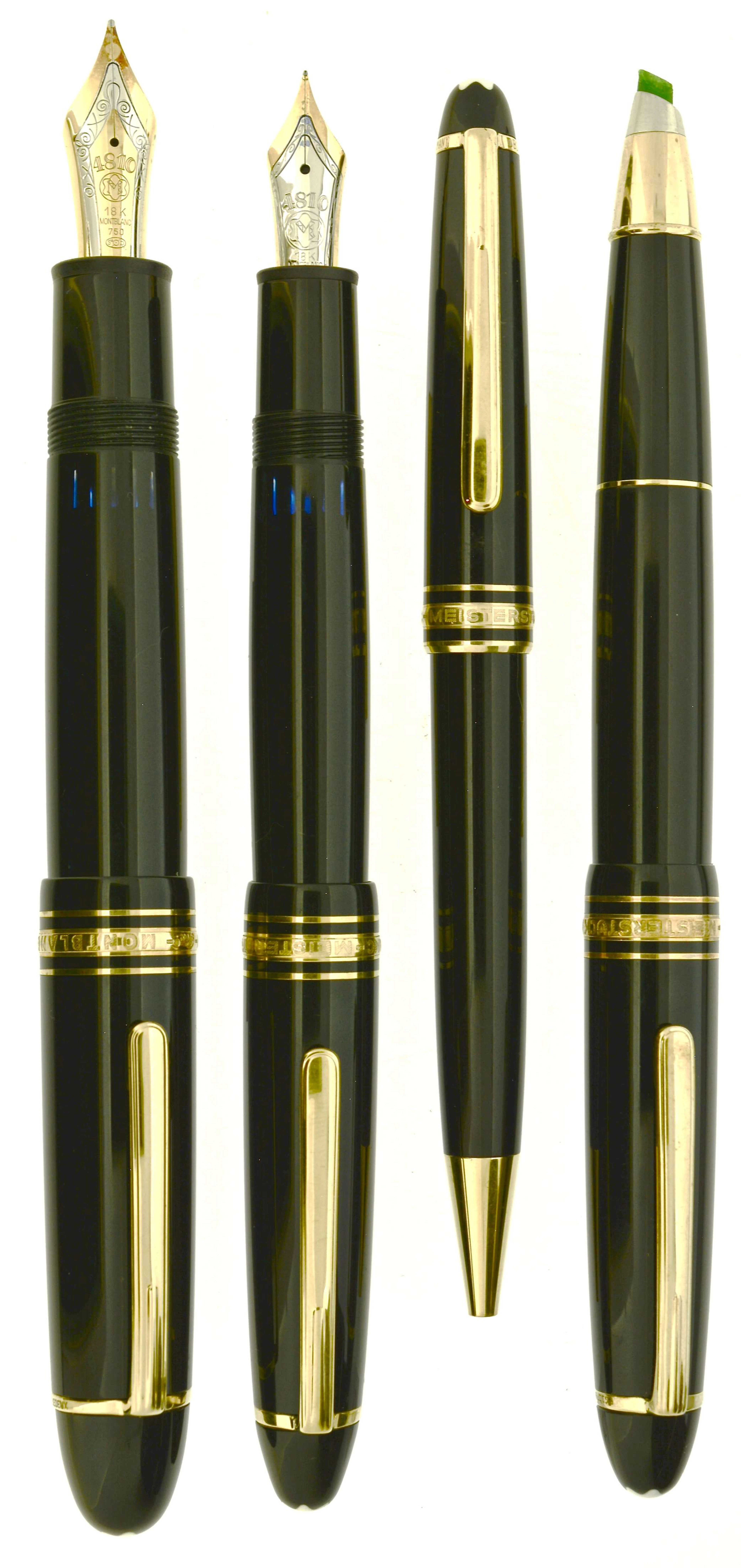 MONTBLANC Parure Meisterstück stylo plume 149 + stylo...