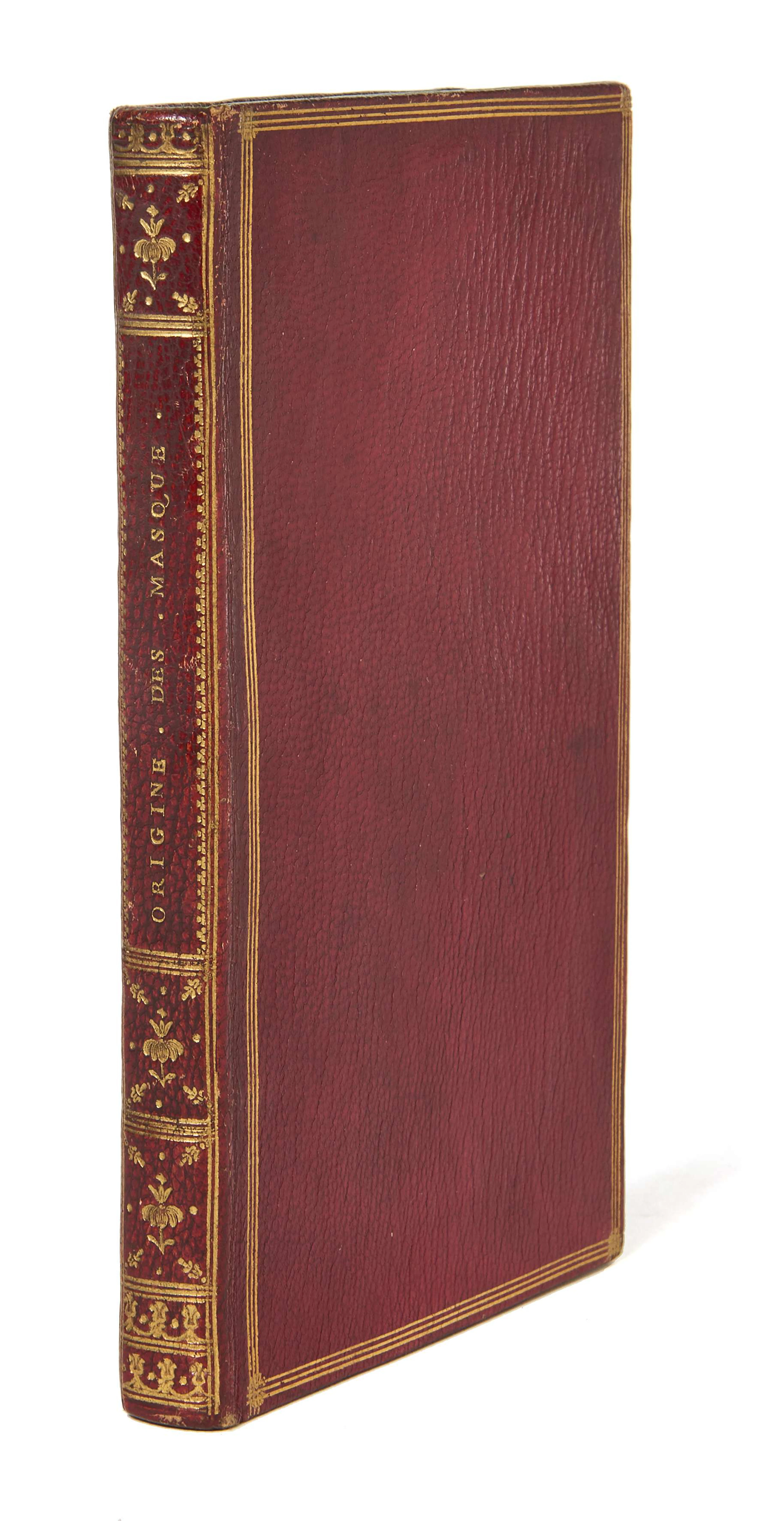 Claude NOIROT 1570- ? L'Origine, des masques, mommerie…
