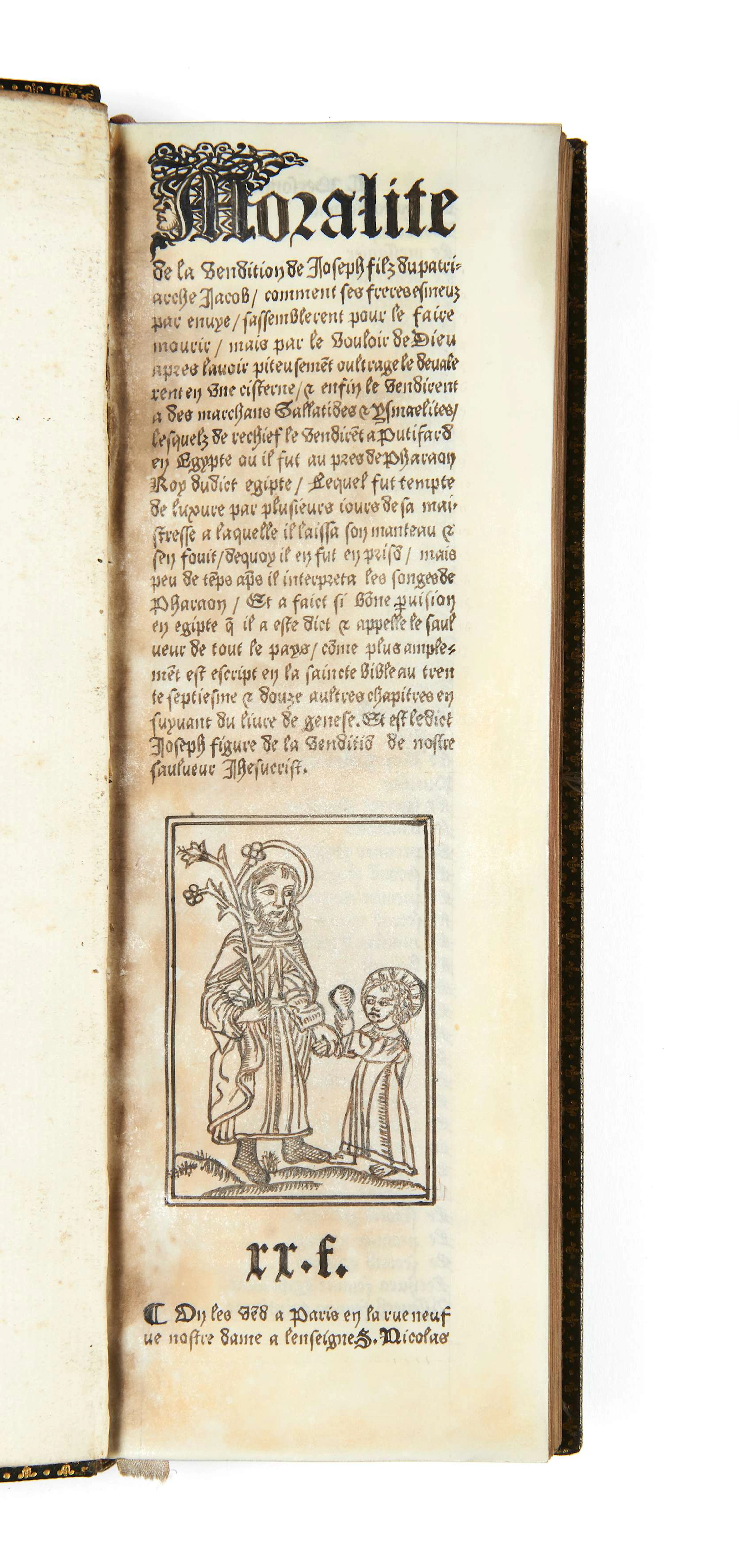 Moralité de la vendition de Joseph [Fin XVIIIe siècle]...