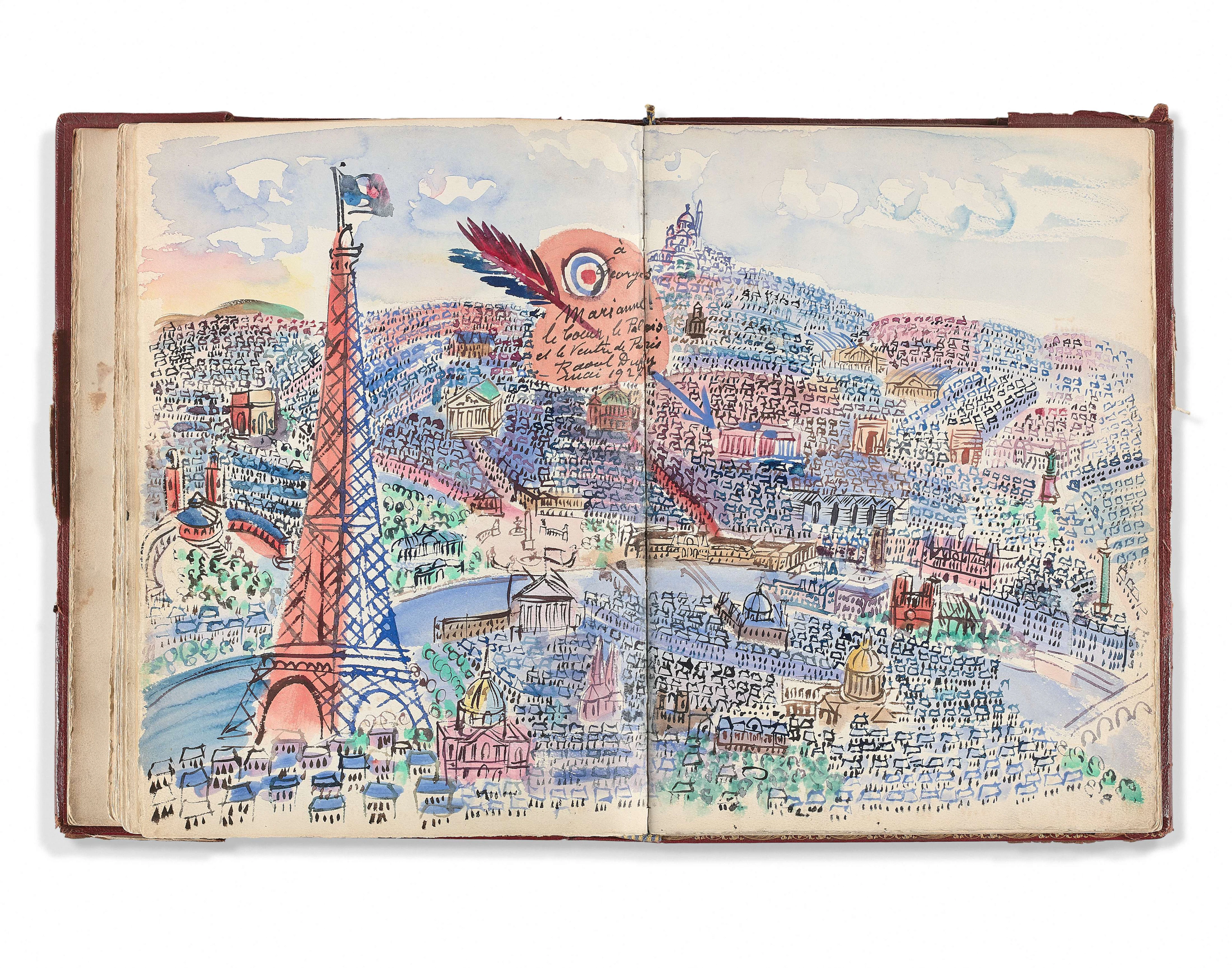 Raoul DUFY, Léonard Tsuguharu FOUJITA, Jean COCTEAU, Pablo GARGALLO et autres