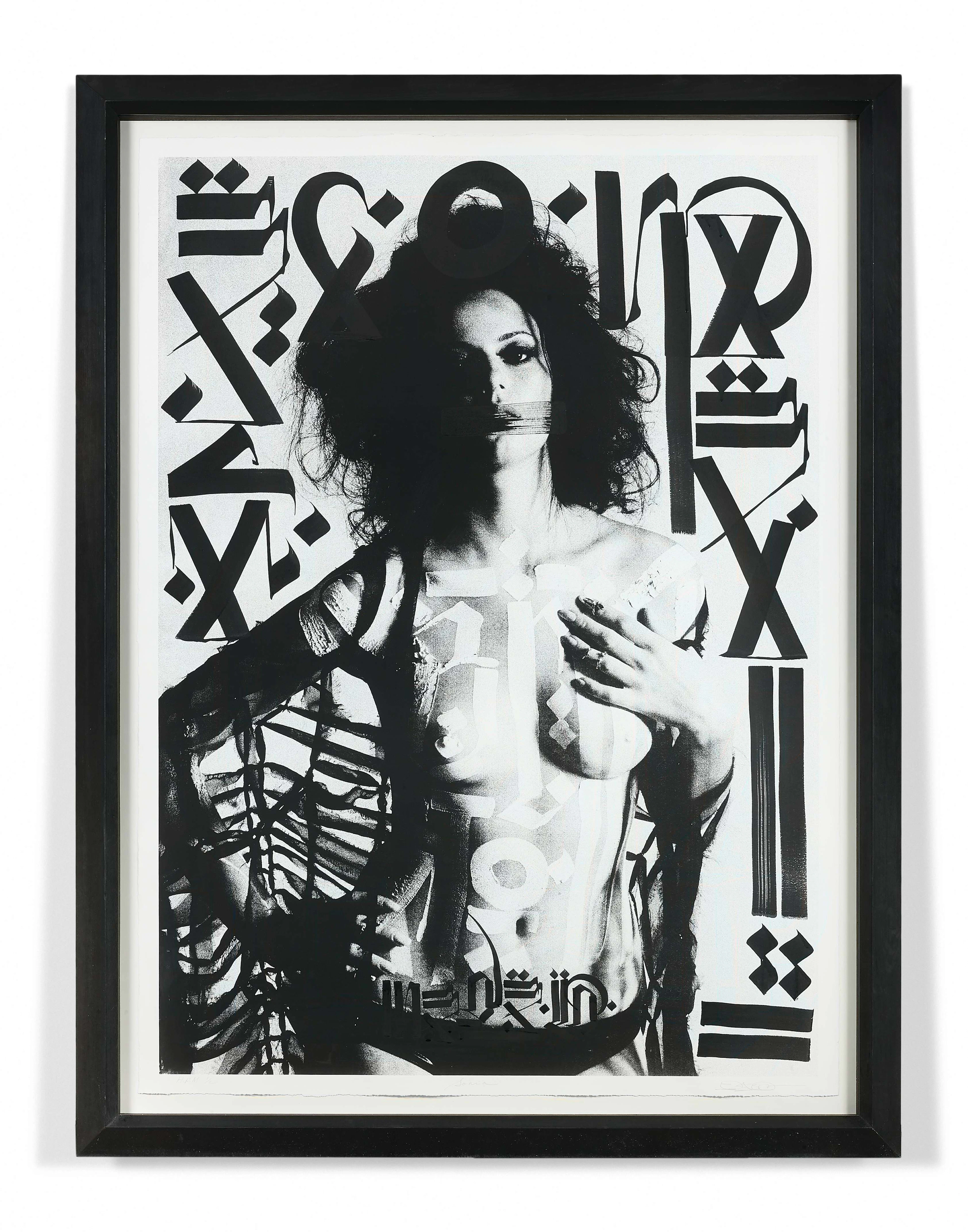 RETNA (Américain - Né en 1979) Sonia I - 2010 Acrylique...
