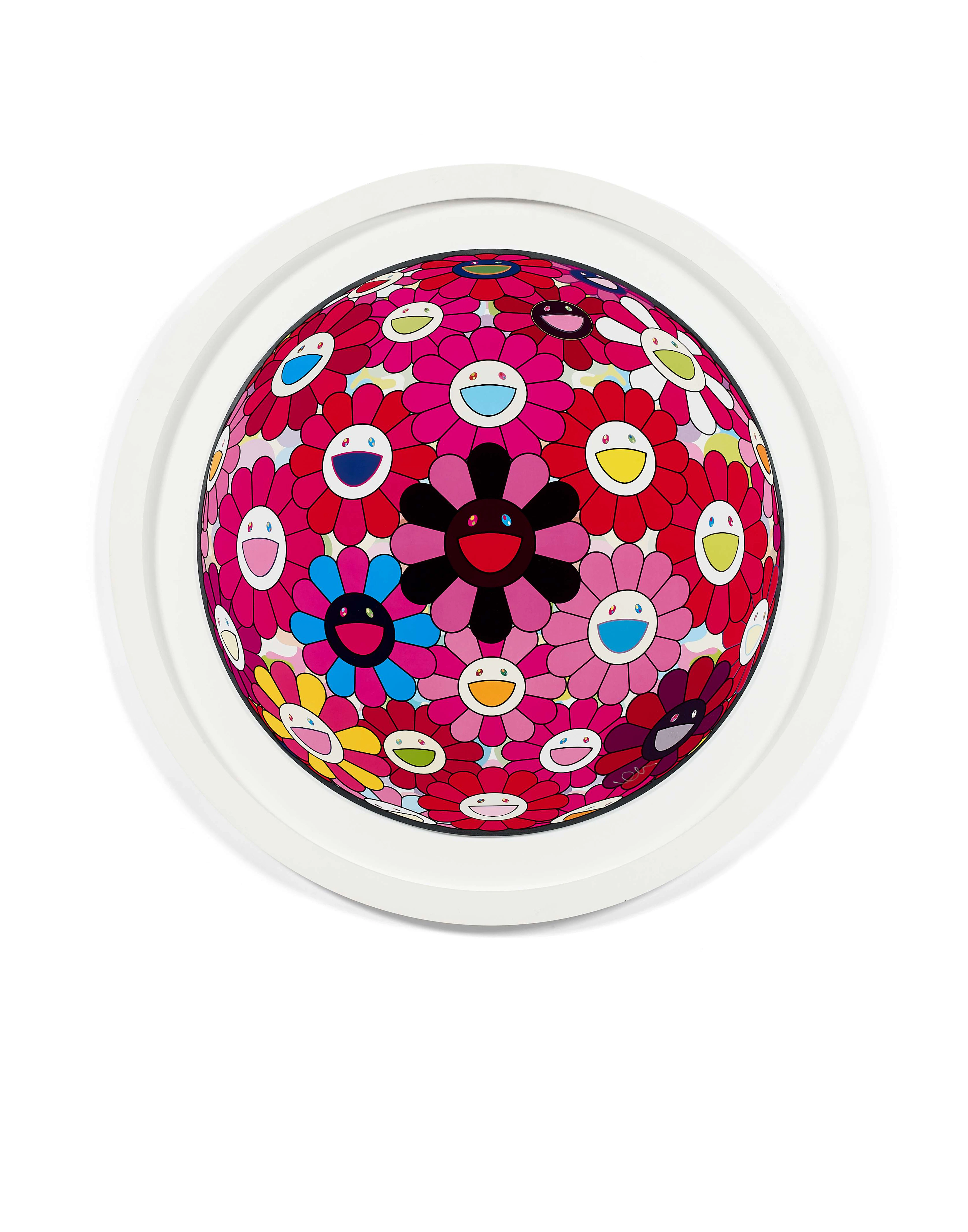 Takashi MURAKAMI ( Né en 1962) Flower Ball (3D) There is...