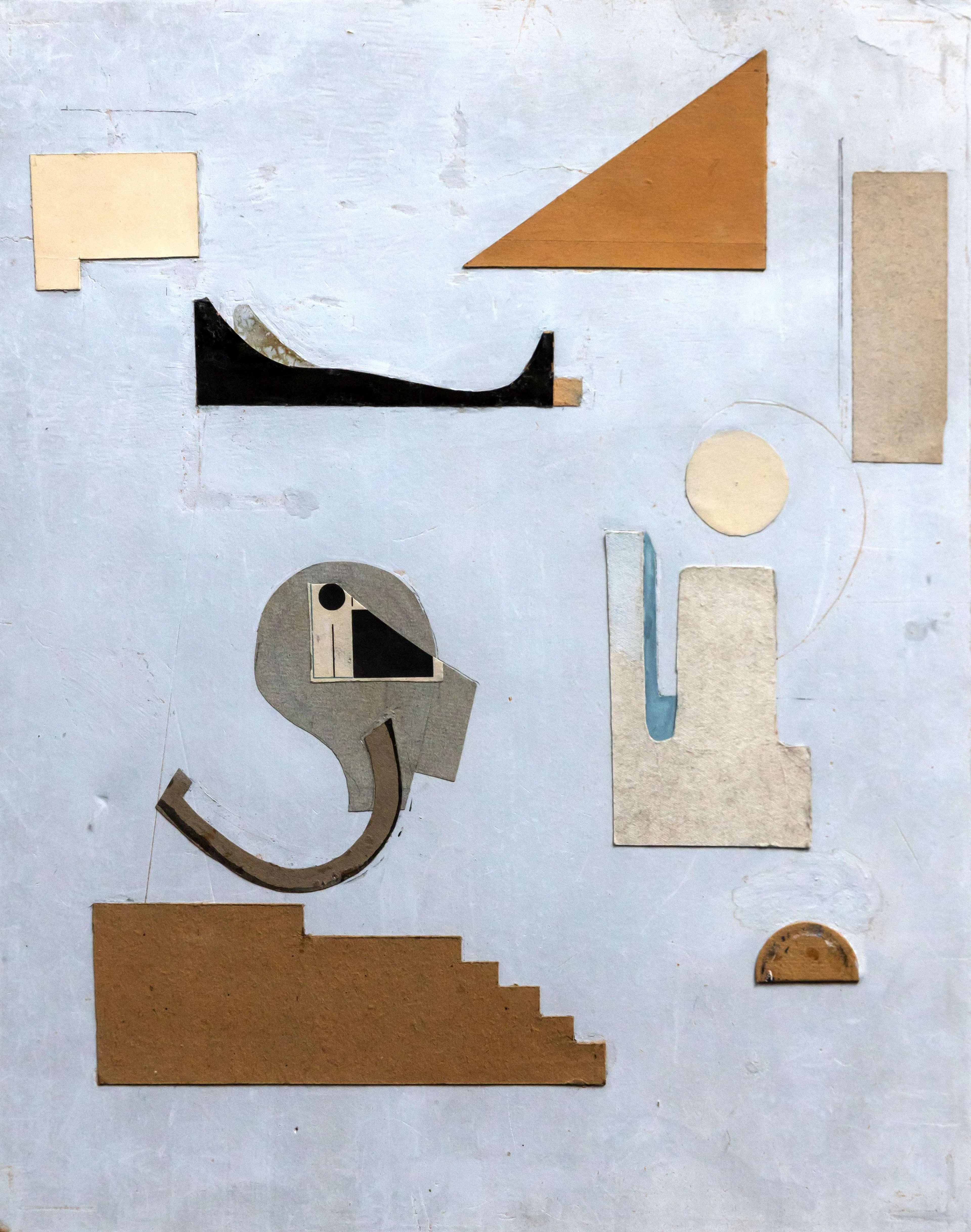 Eileen GRAY (1878-1976) Unique photographie Collage original