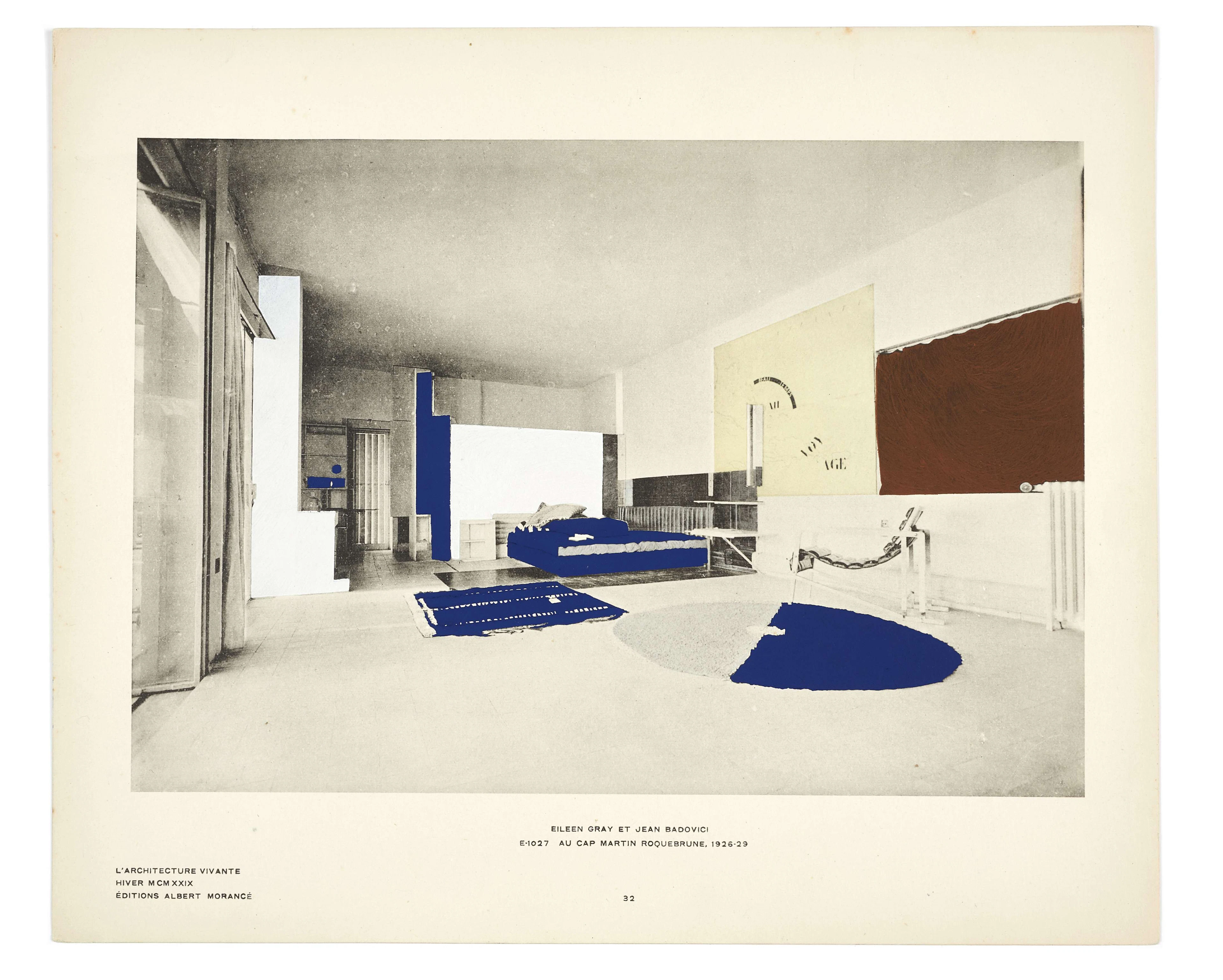 Eileen GRAY & Jean BADOVICI (1878-1976 & 1893-1956) Vue...