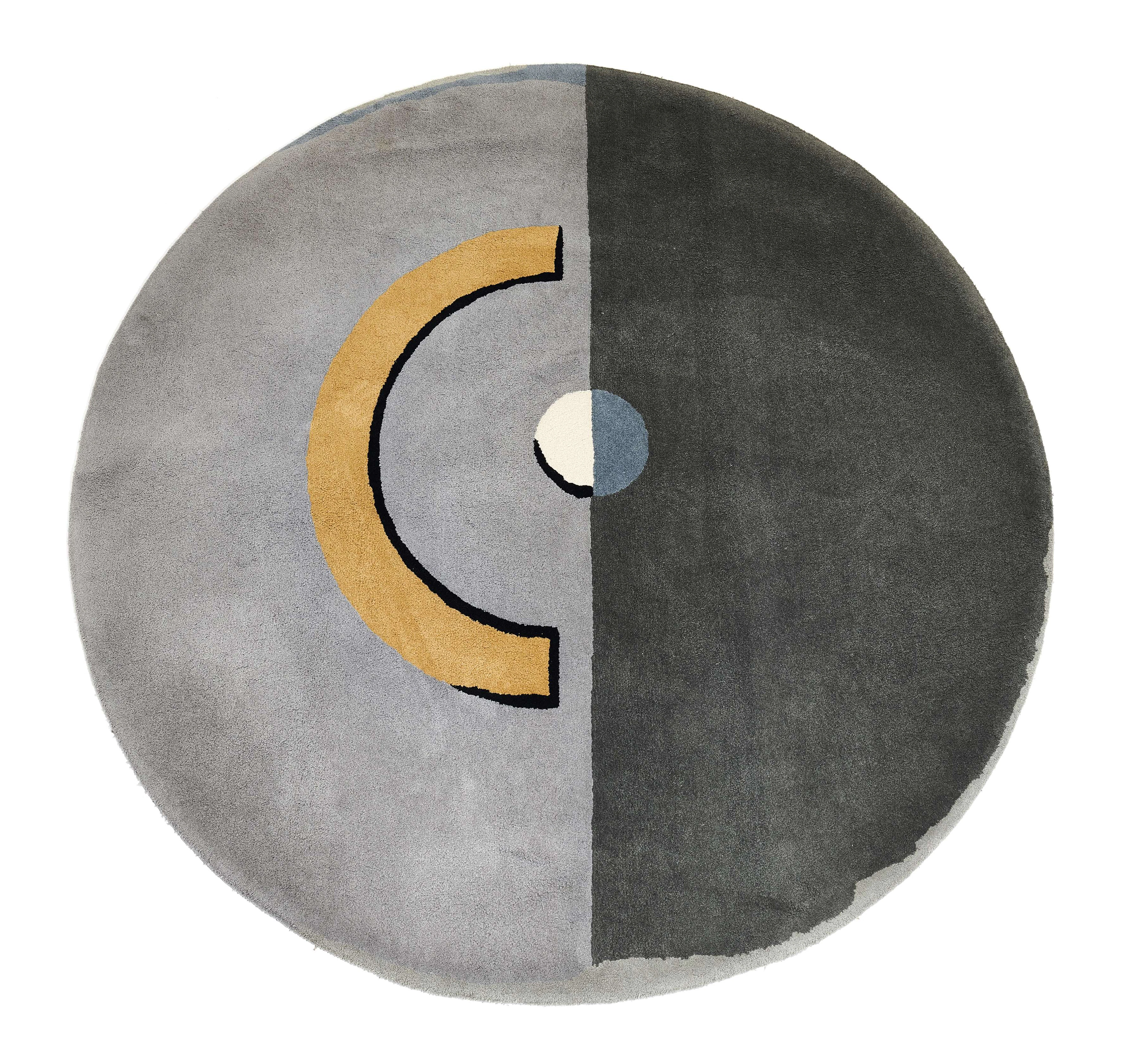 Eileen GRAY (1878-1976) Tapis dit "La ronde" - Création 1924 Laine nouée main