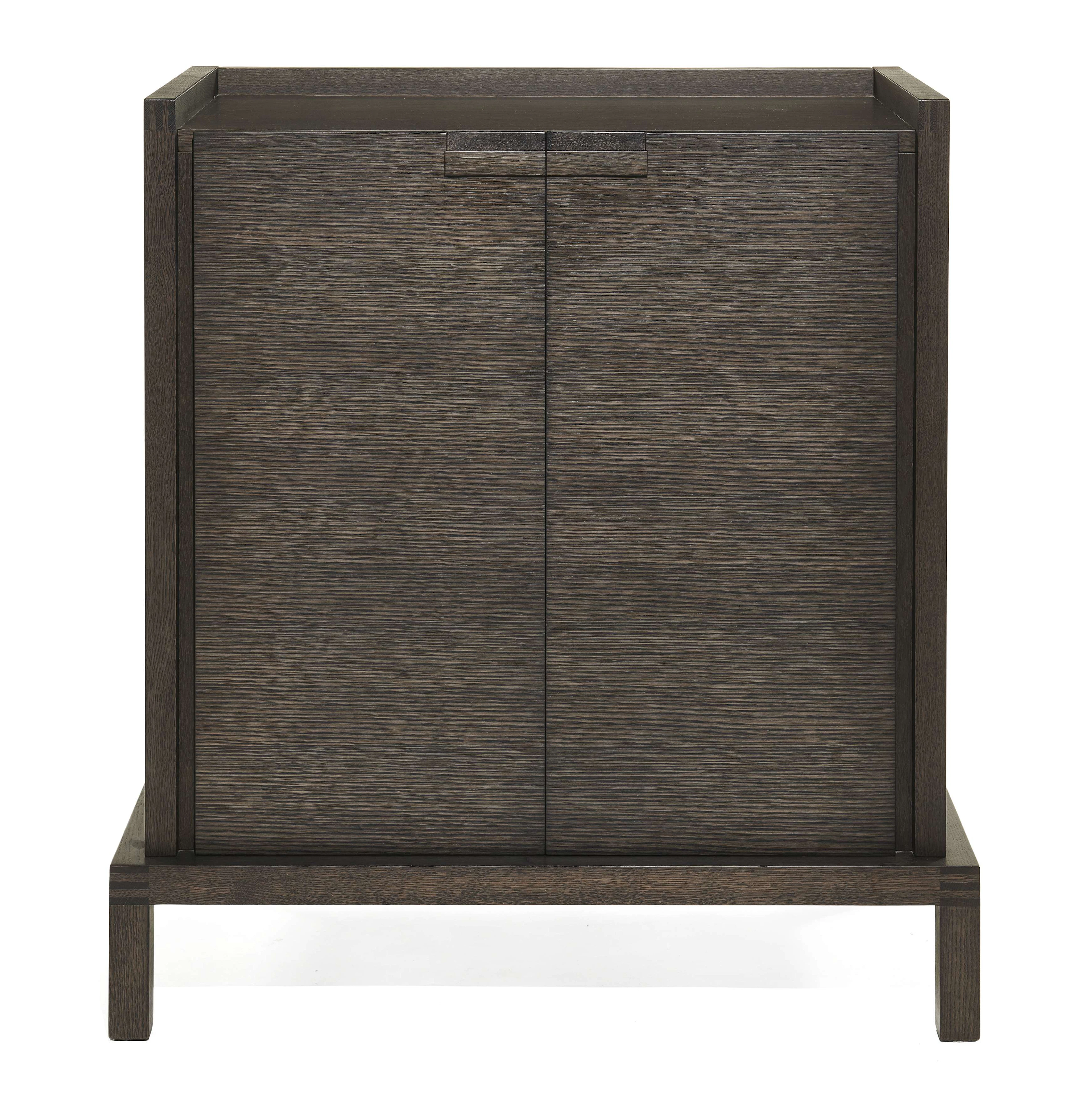 Antonio CITTERO (Né en 1950) Cabinet - 1997 Structure en chêne teinté