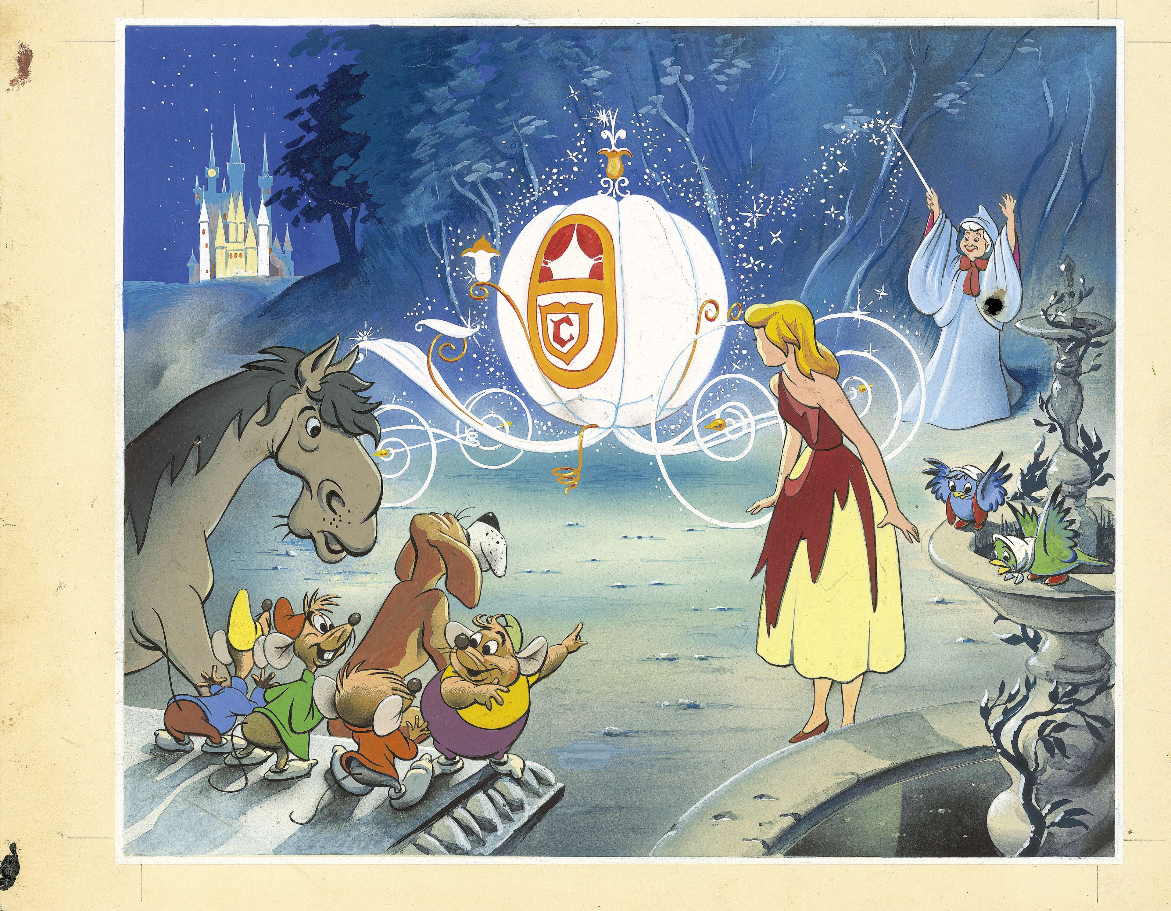 WALT DISNEY STUDIOS Cendrillon et la citrouille magique...