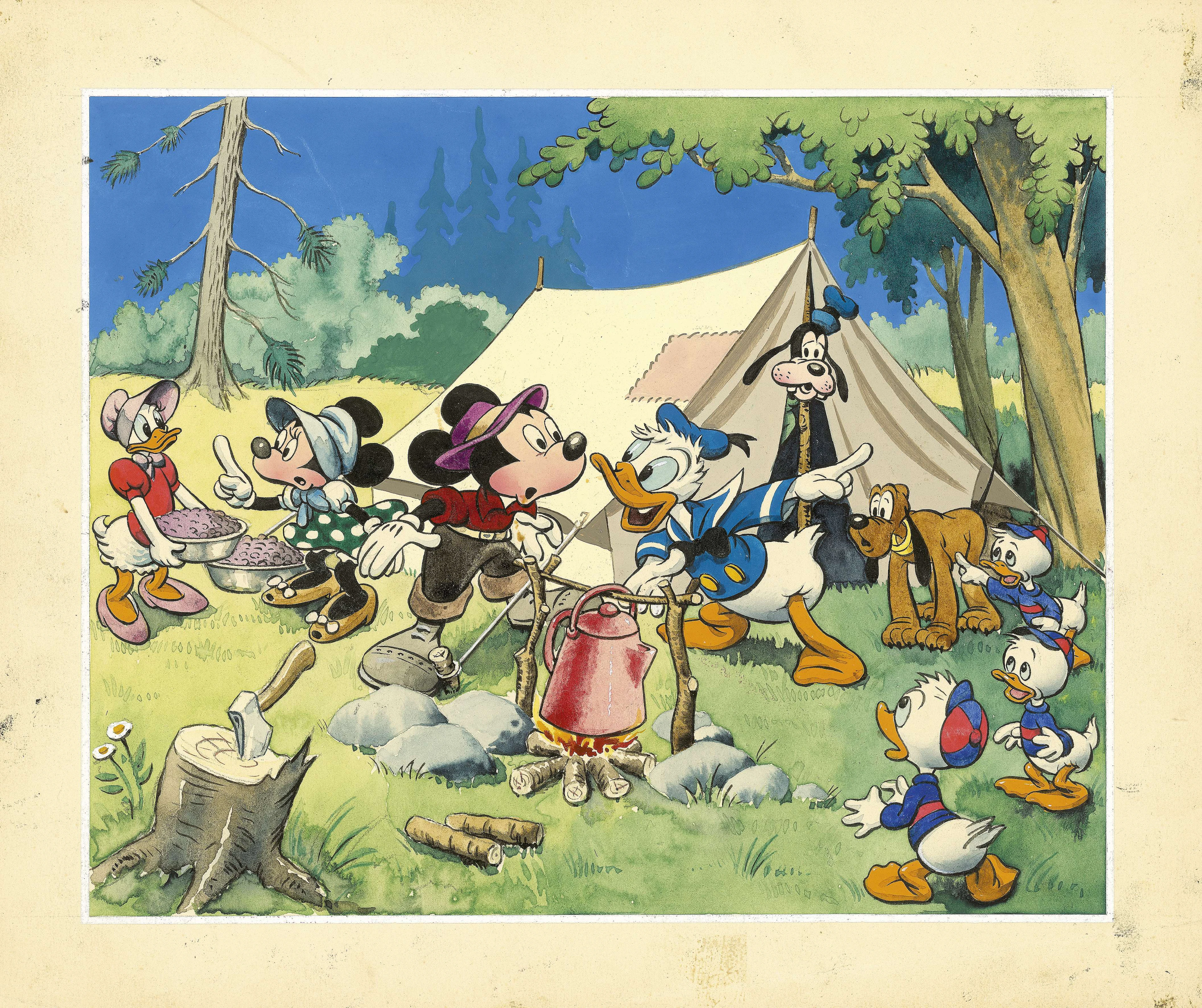 WALT DISNEY STUDIOS Mickey, Donald et Cie au camping