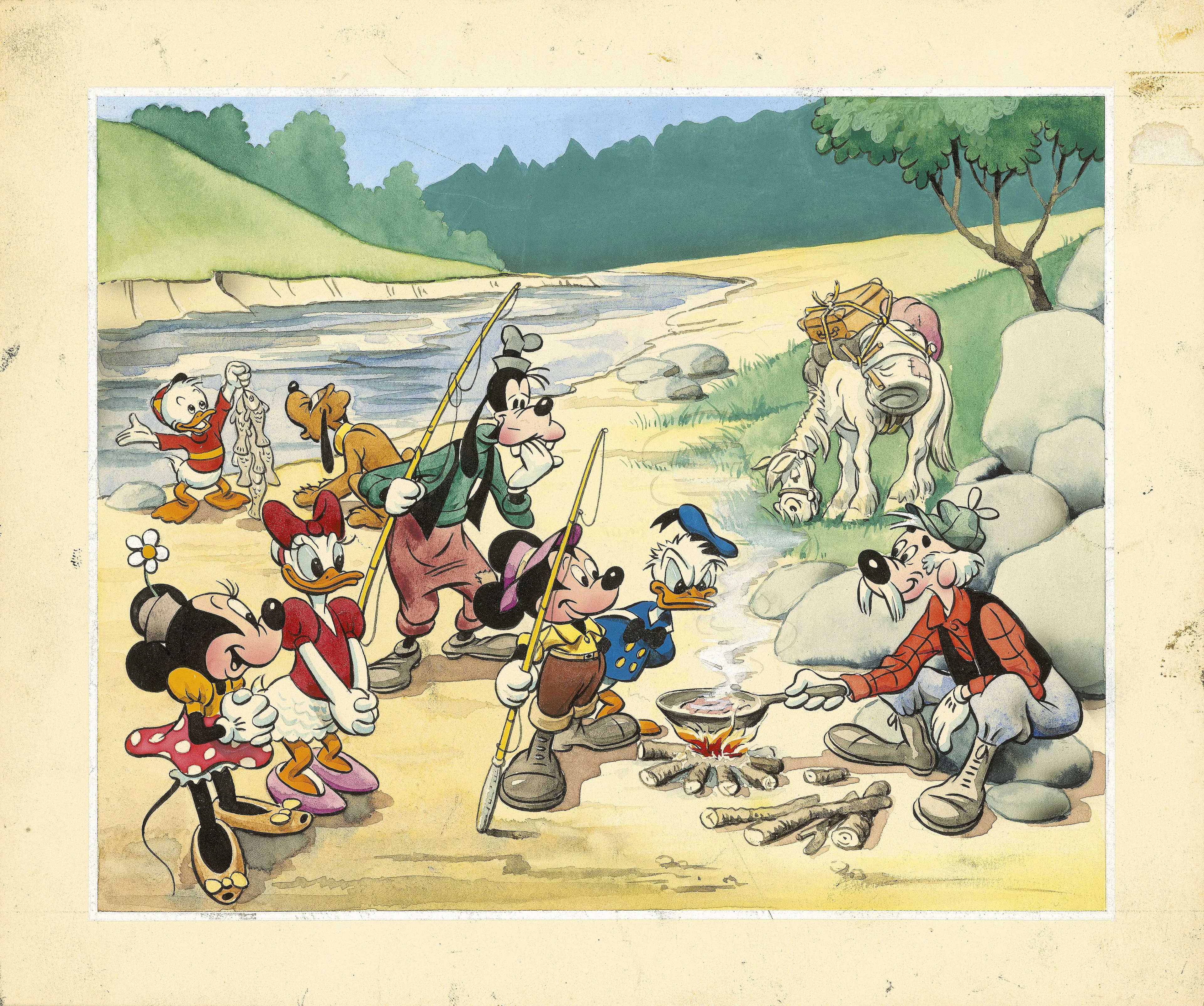WALT DISNEY STUDIOS Une Pêche bien méritée